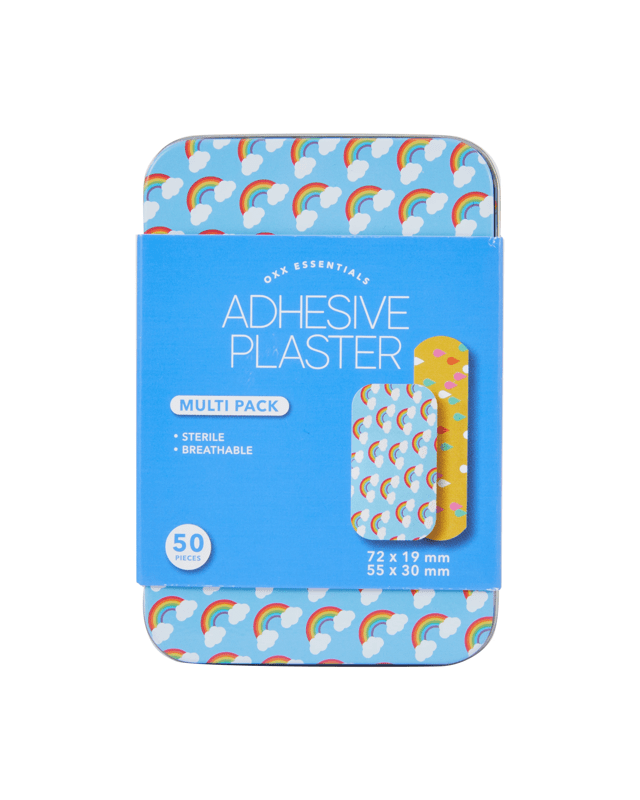 OXX Essentials 50 Piece Adhesive Plas