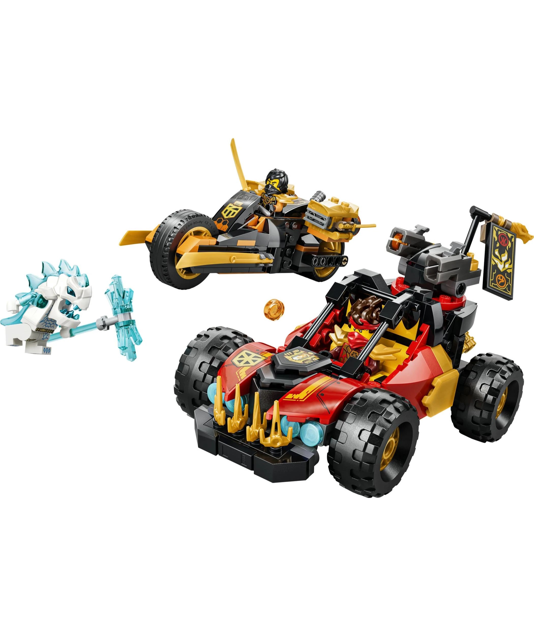 2 LEGO Ninjago Kai and Cole's Combiner Vehicles 71864, 2 of 9