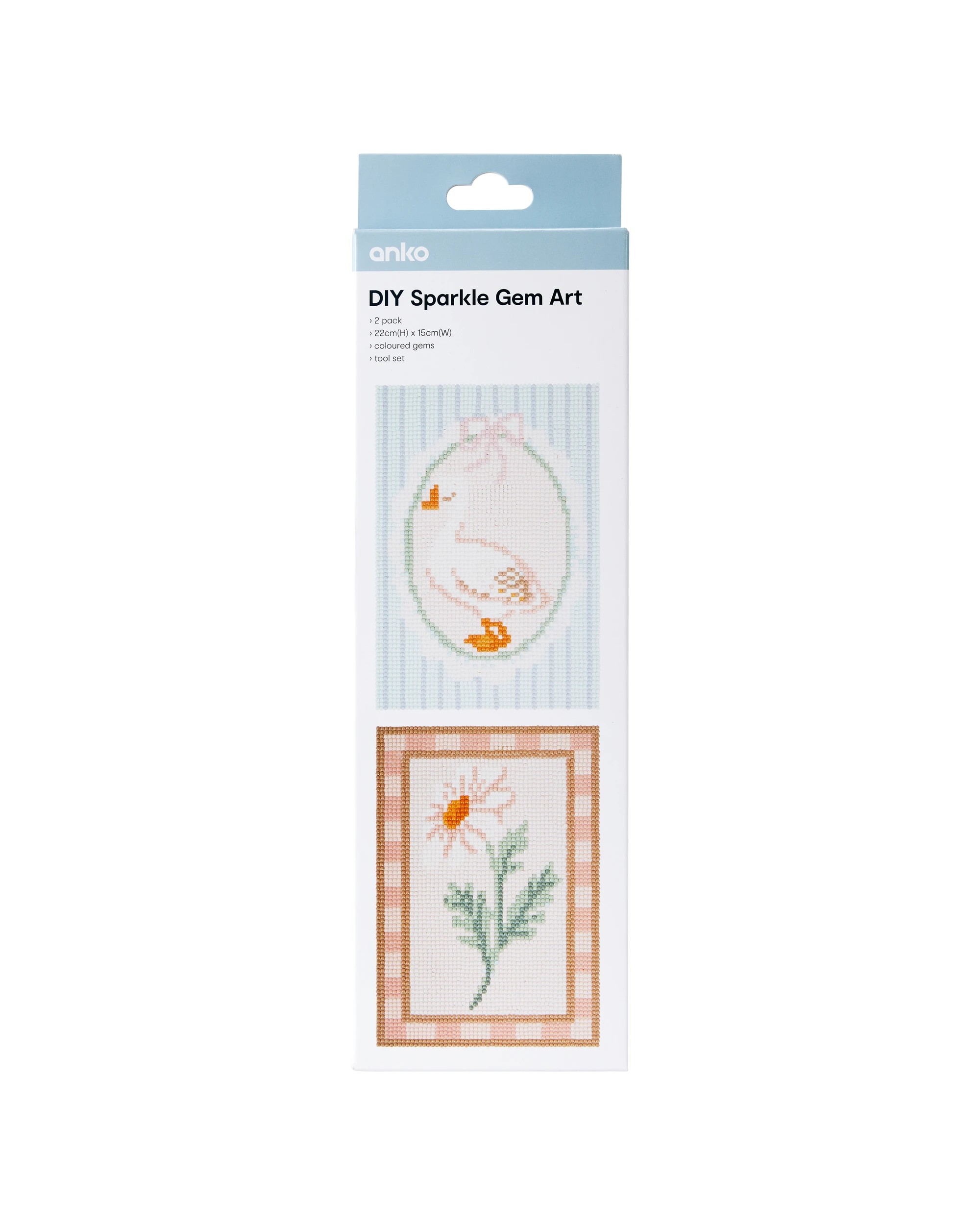 1 2 Pack DIY Sparkle Gem Art - Cottage, 1 of 9