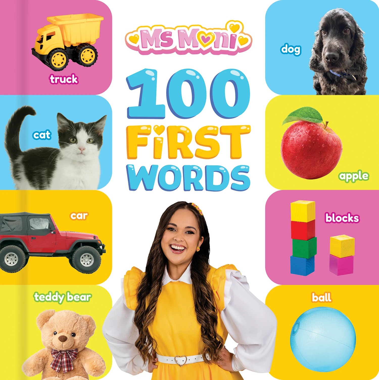 1 Ms Moni: 100 First Words - Book, 1 of 3