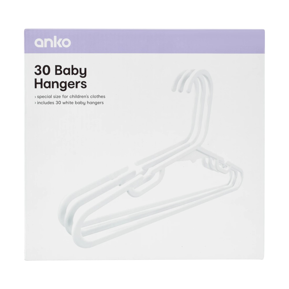 6 30 Pack Baby Hangers, 6 of 6