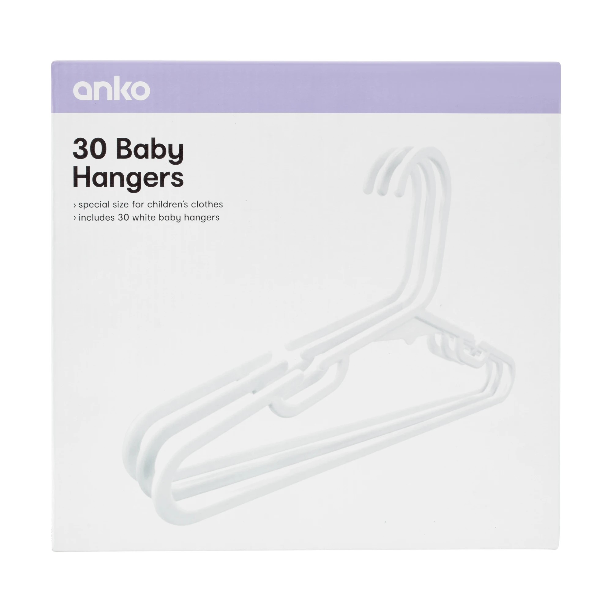 6 30 Pack Baby Hangers, 6 of 6