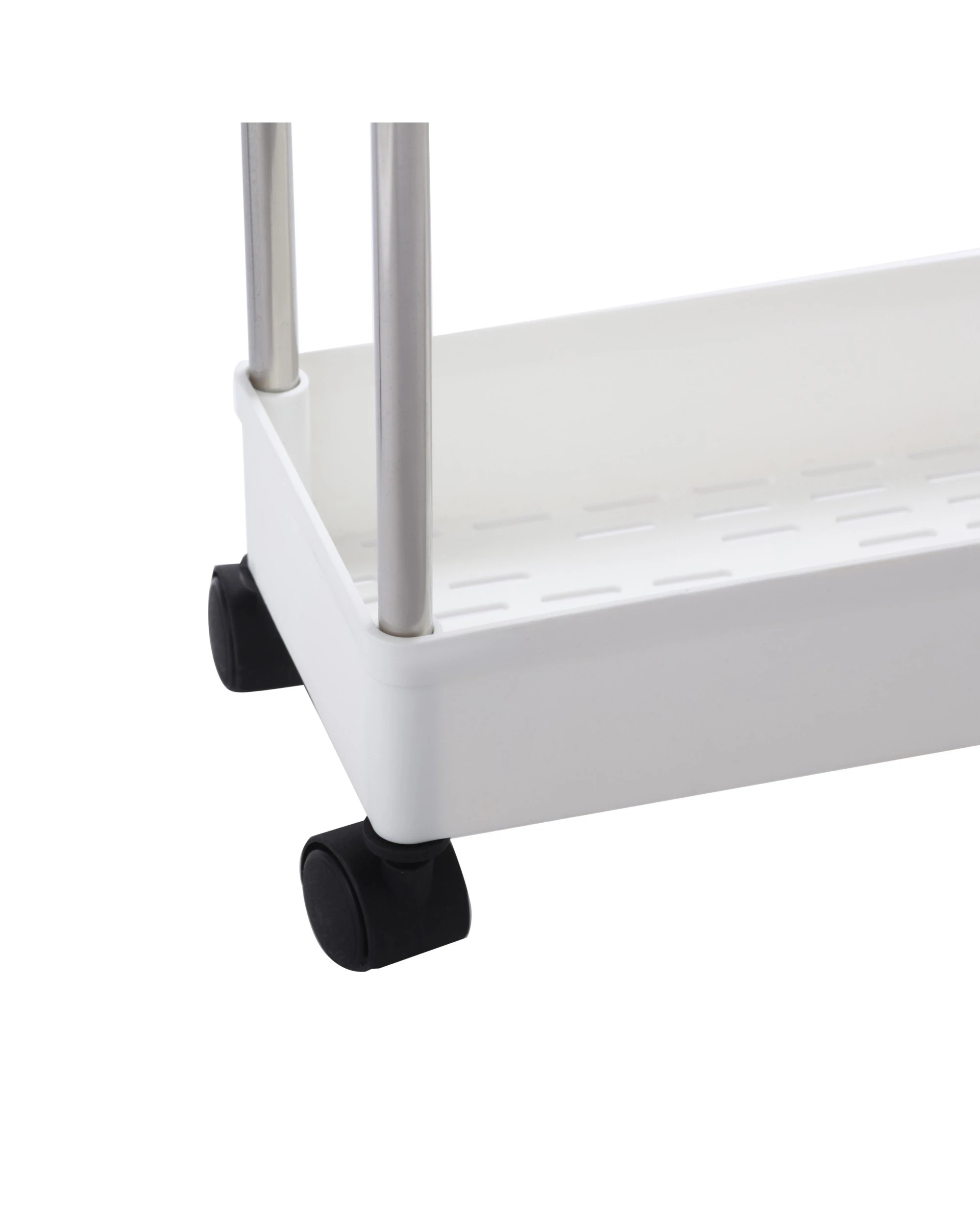 6 Sherwood Home 3 Tier Storage Organiser 40x12.5x60cm - White, 6 of 7