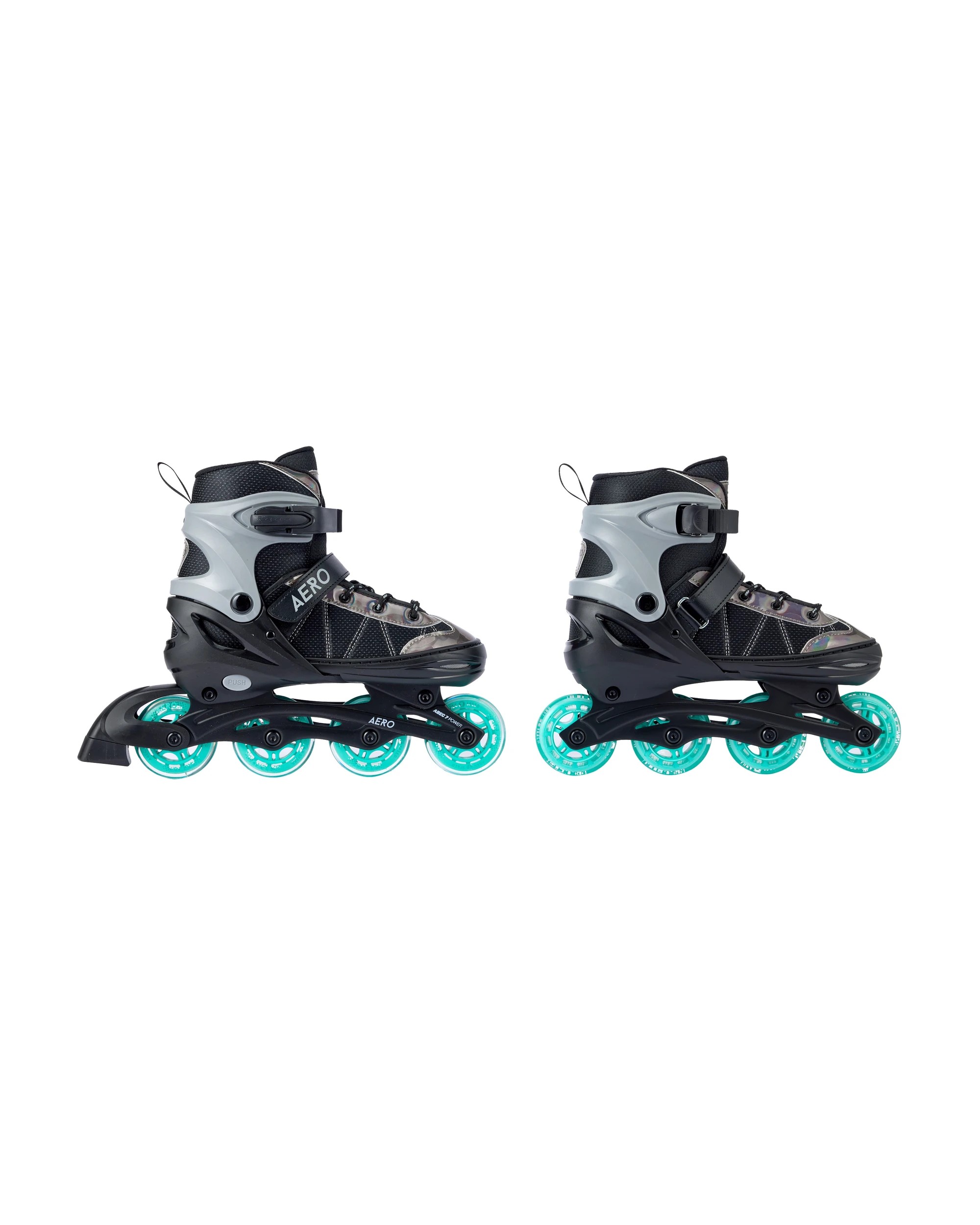 4 Inline Skates - Black, Size 5-7, 4 of 8