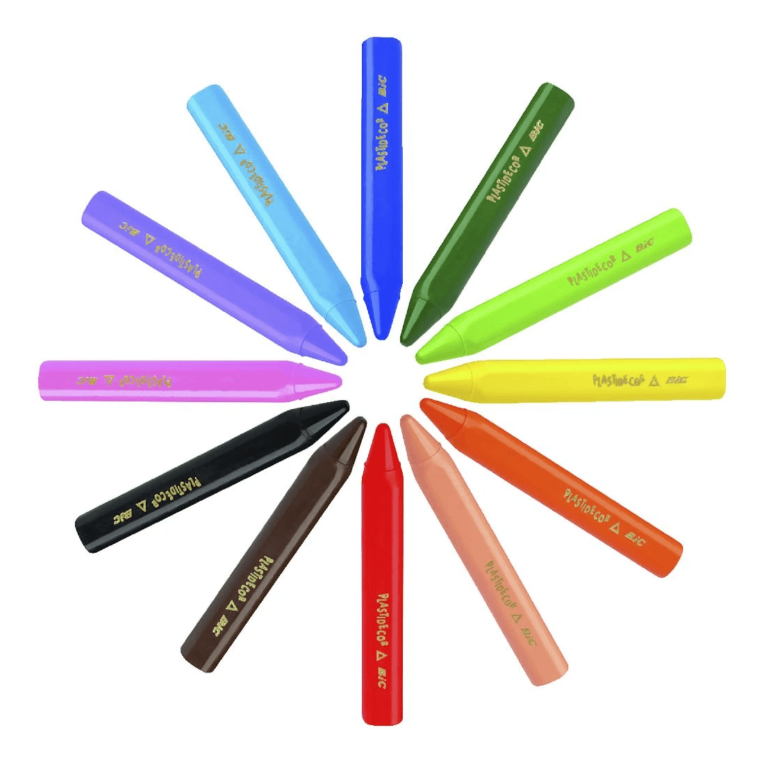 4 BIC Kids Triangular Crayons 12 Pack, 4 of 5