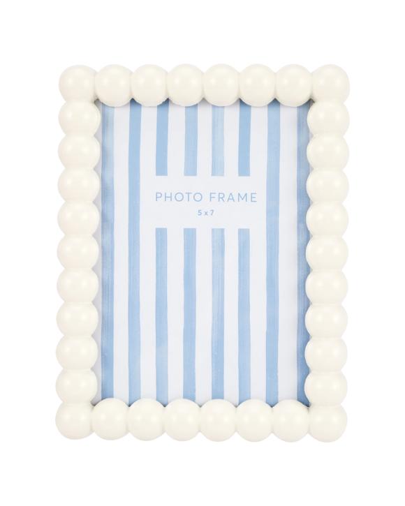 Bobbin Photo Frame - 5in. x 7in., Cream