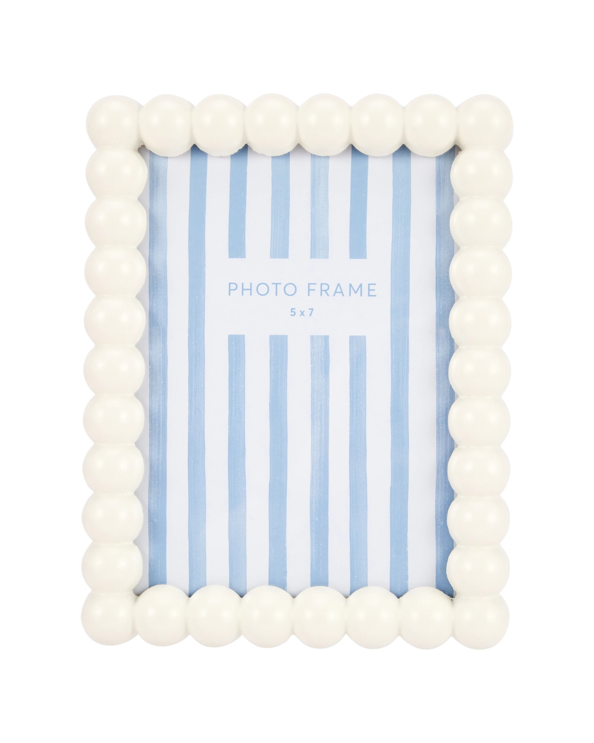 1 Bobbin Photo Frame - 5in. x 7in., Cream, 1 of 5