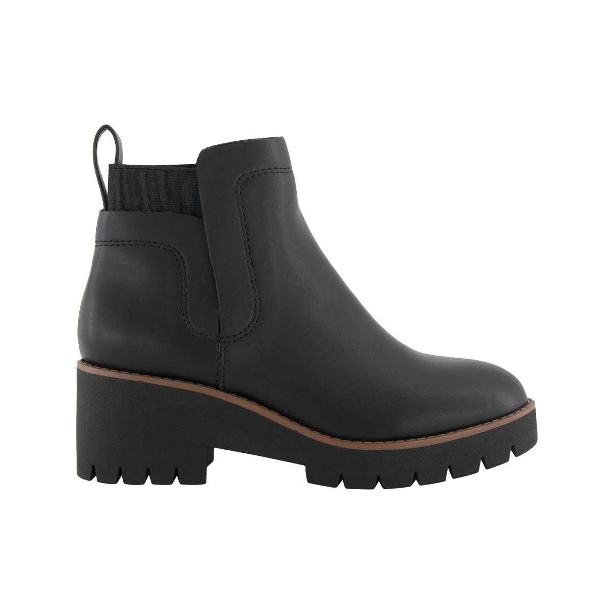 1 Gusset High Heel Boots Black, 1 of 4