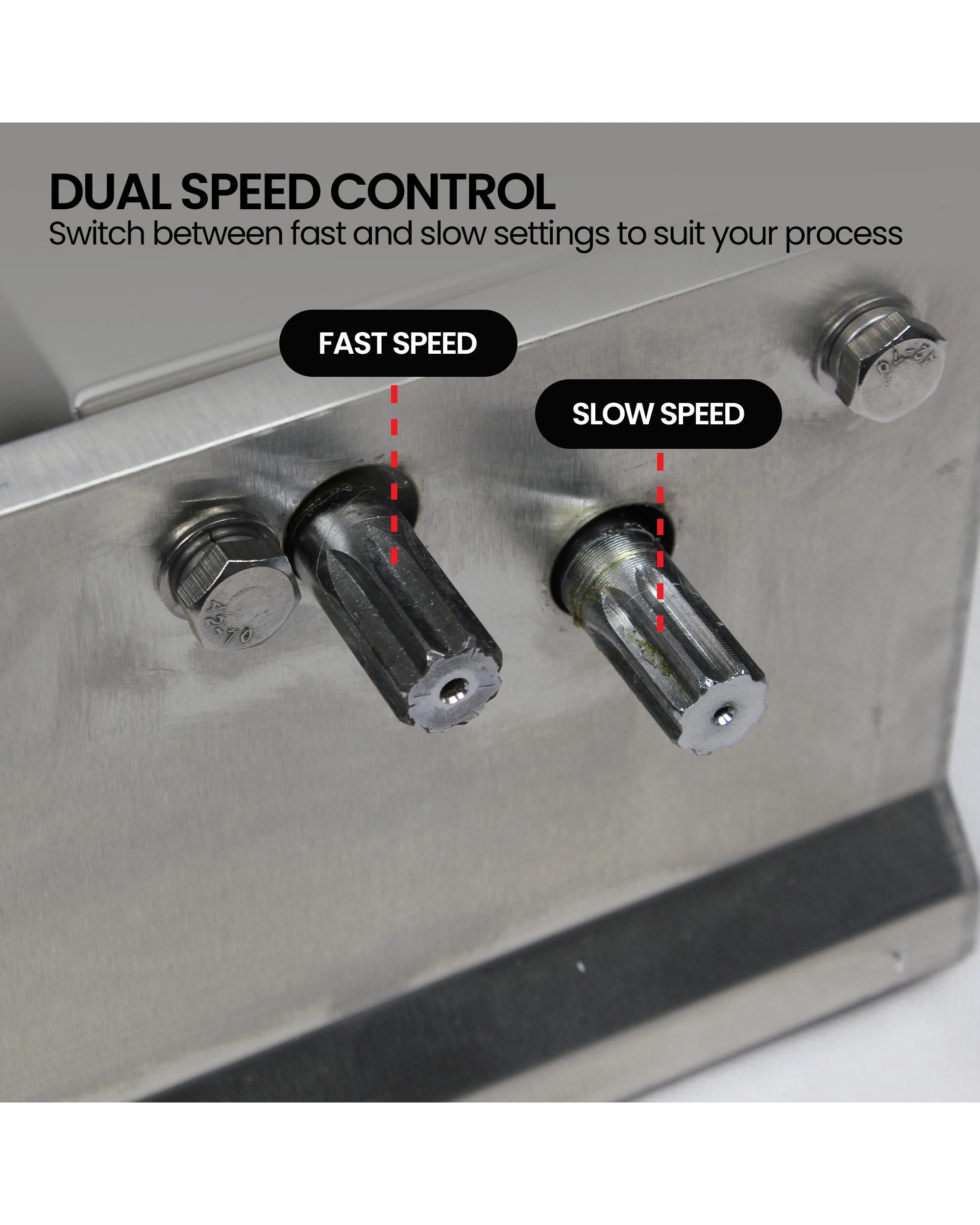 4 Pronti 5l Sausage Stuffer Stainless Steel With 4 Filling Tubes - Horizontal, 4 of 10