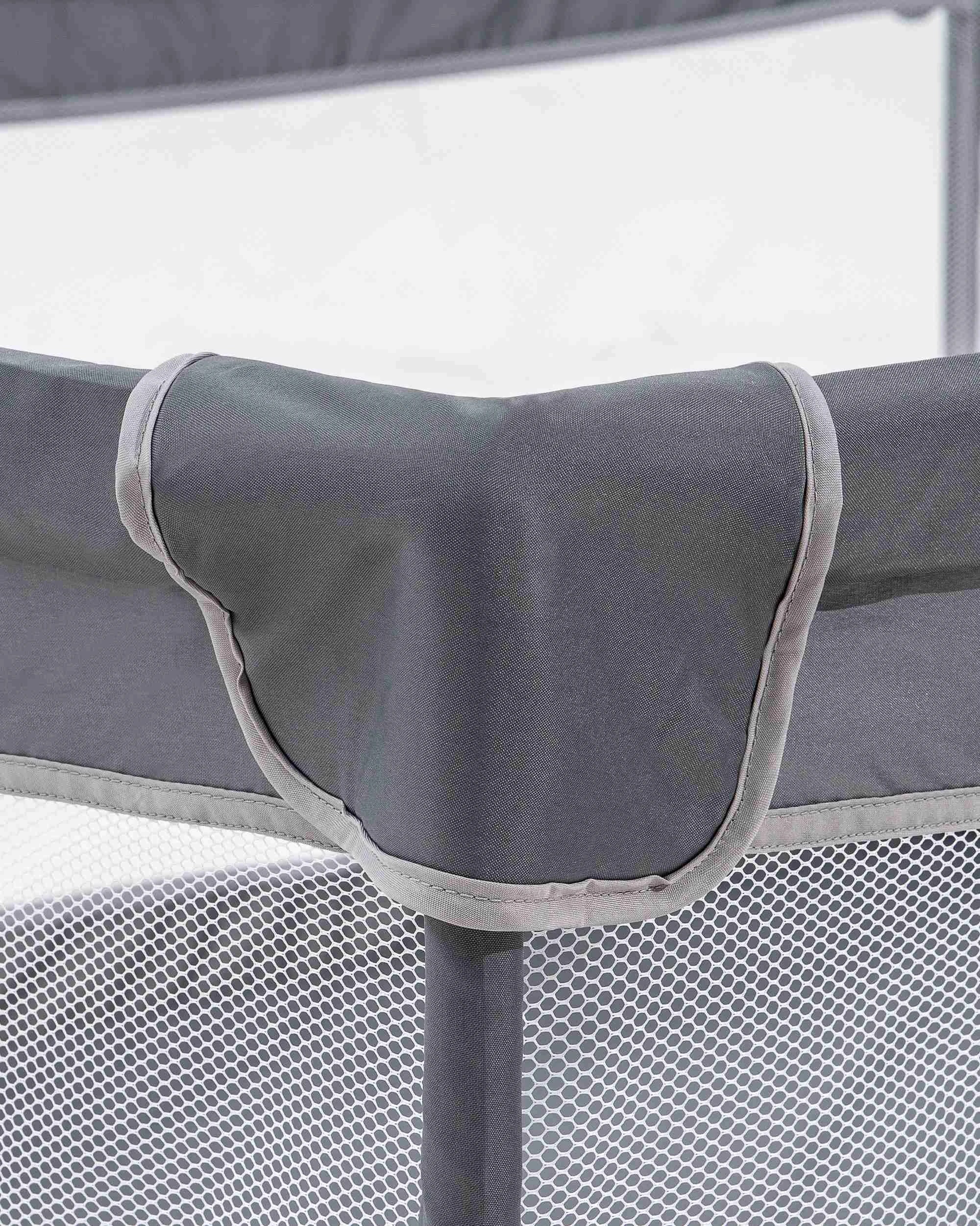 5 Playpals Baby Playpen Kids Safety Gate Mesh Toddler Fence 2 Doors 180x200cm - Grey, 5 of 10