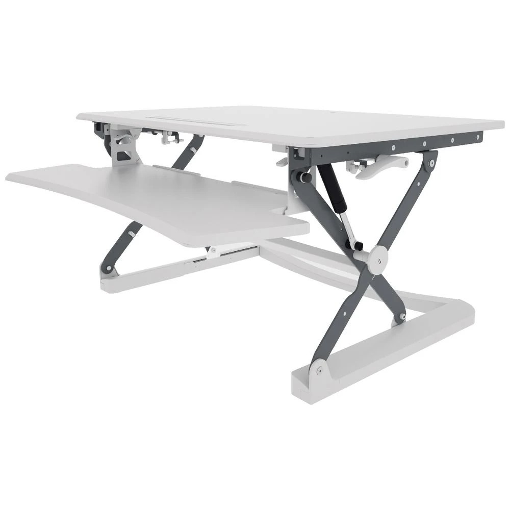 5 Stilford Professional Sit-Stand Adjustable Desk Riser White  Desks, Tables and Workstations, 5 of 10