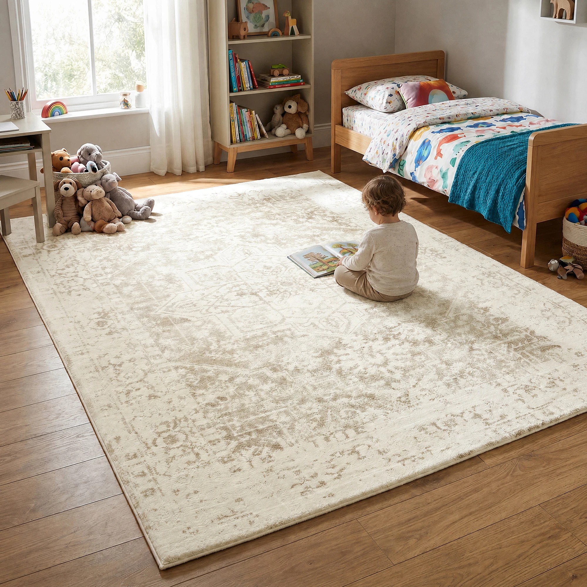 3 Common Ground Rugs Kumo Comfort Mat Asha 160x100cm - Small Soft Memory Foam Rug - Natural, 3 of 9