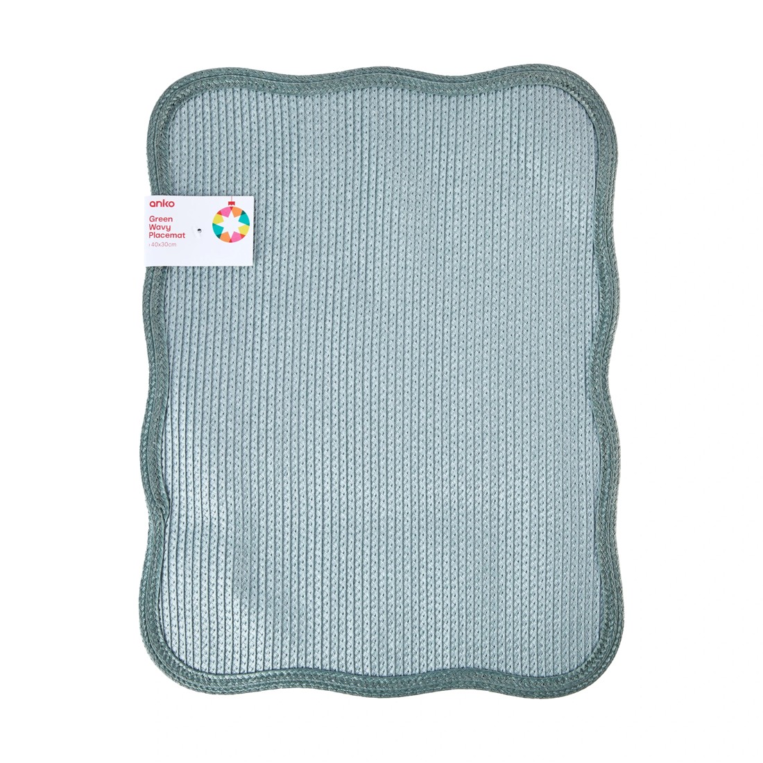 3 Green Wavy Placemat, 3 of 3