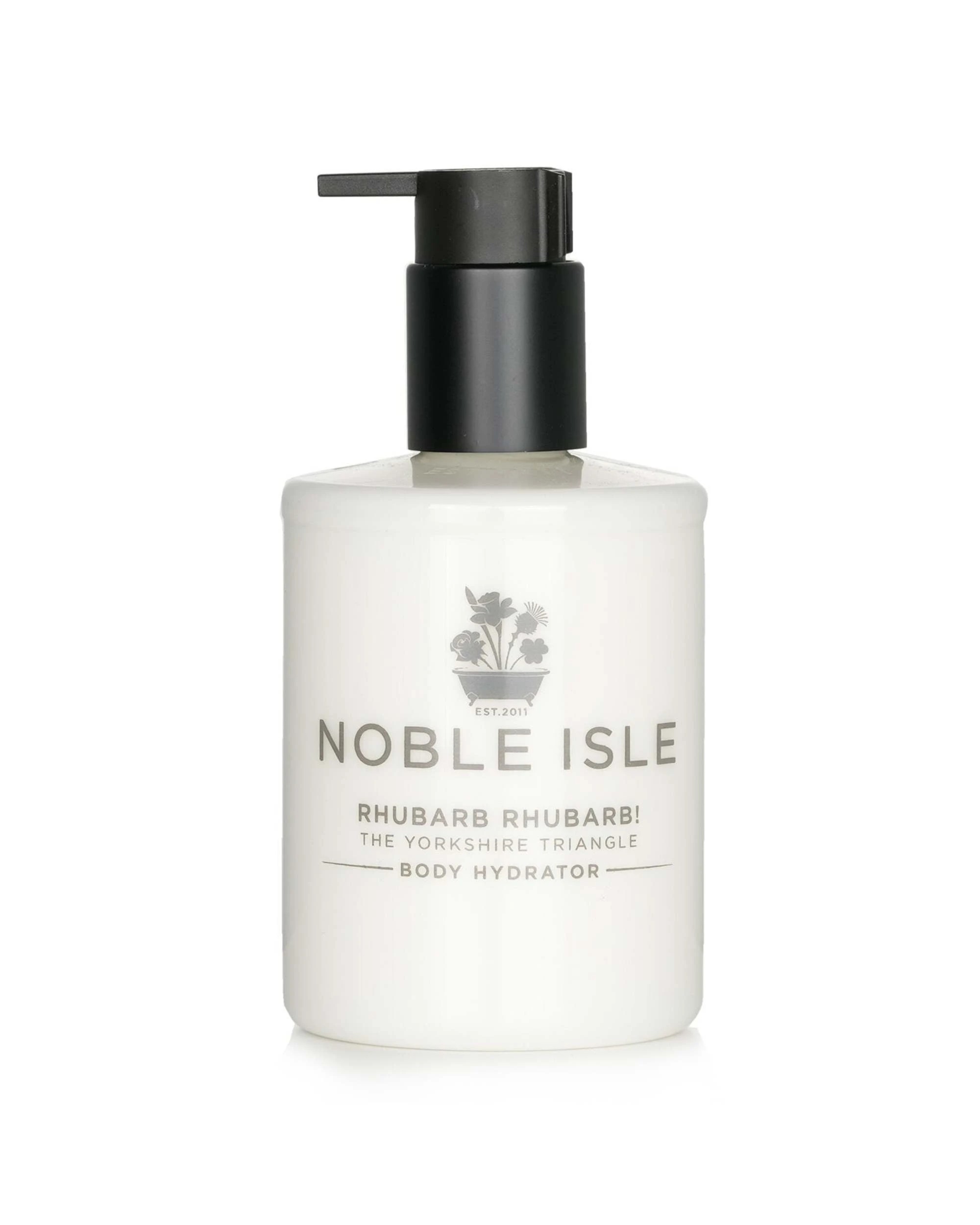 1 Noble Isle Rhubarb Rhubarb Body Hydrator 250ml/8.45oz, 1 of 3