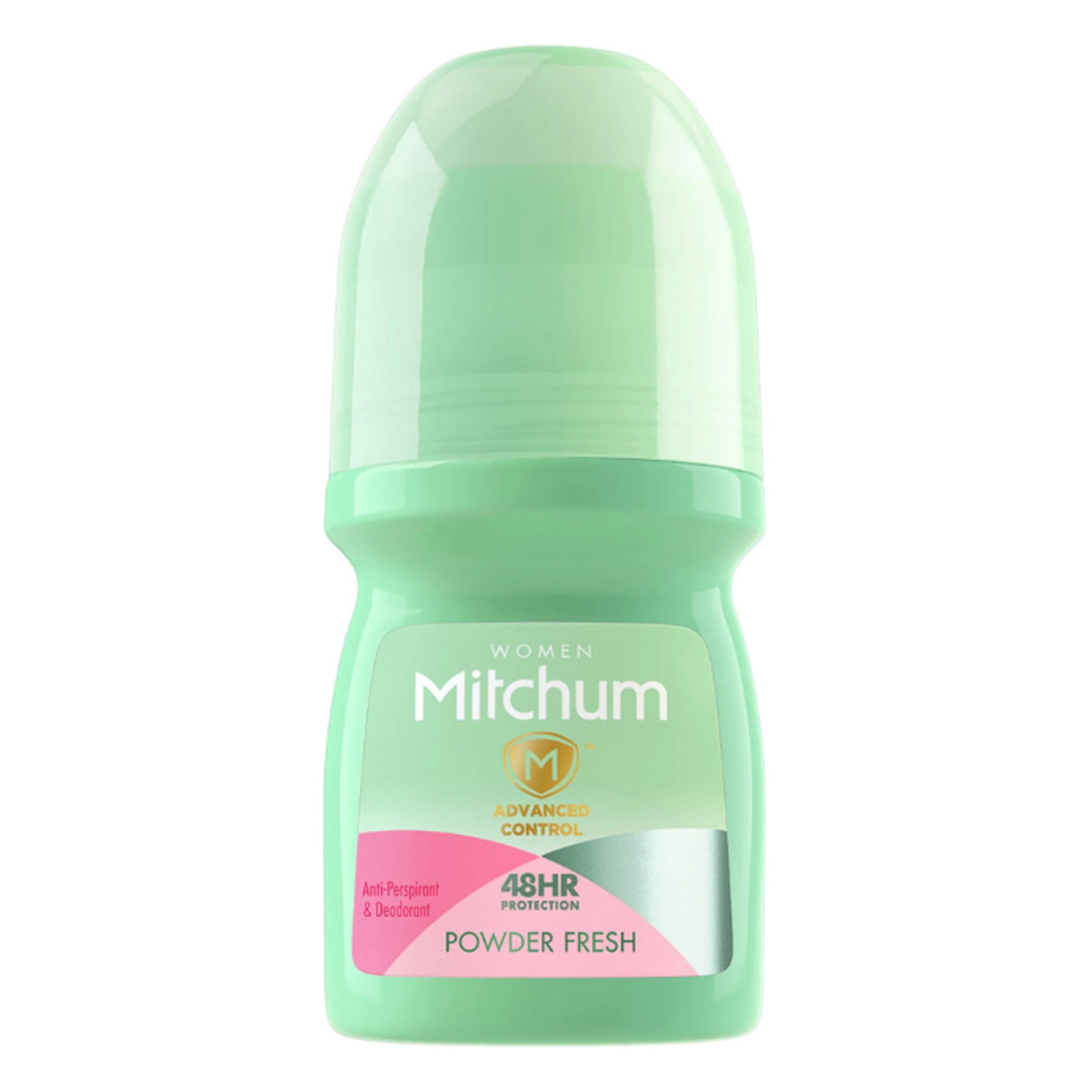 1 Mitchum Women Antiperspirant Roll-on Deodorant Powder Fresh 50ml, 1 of 3