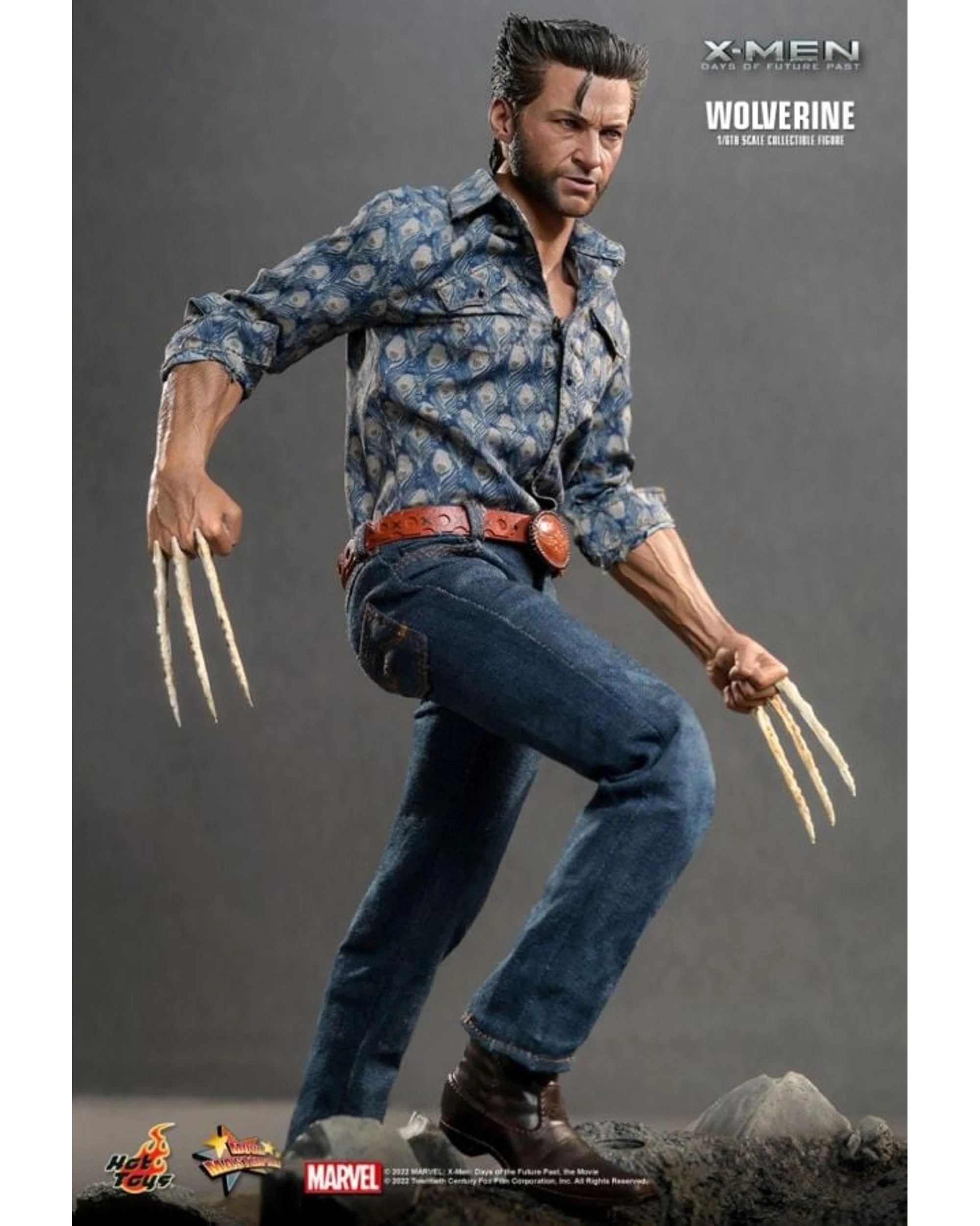 5 Hot Toys X-Men 5 Day Of Future Past Wolverine 1973 Version 1:6 Scale Figure, 5 of 10