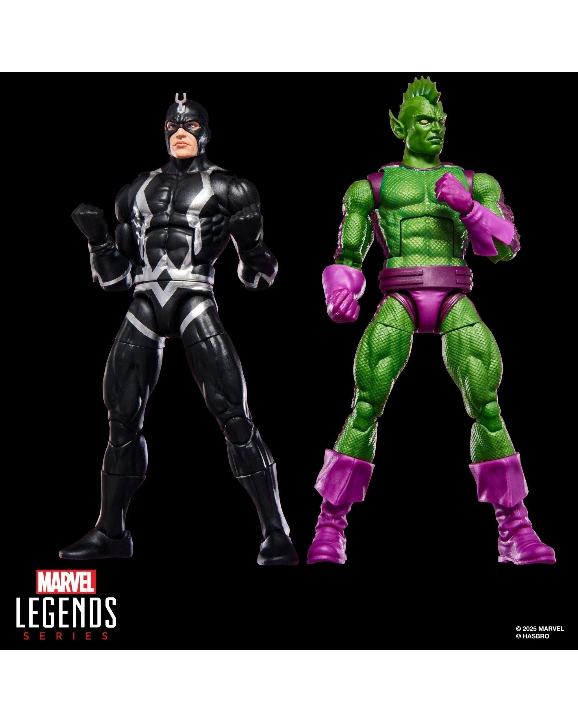 2 Marvel Legends Series Inhumans Black Bolt and Marvel's Triton Action Figure 2 Pack, 2 of 10