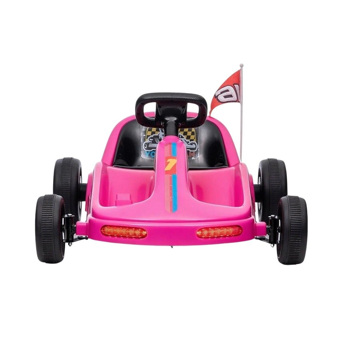 3 Fellow Kids Pedal Go Kart Ride On Car with Parental Remote Control, 3 of 4