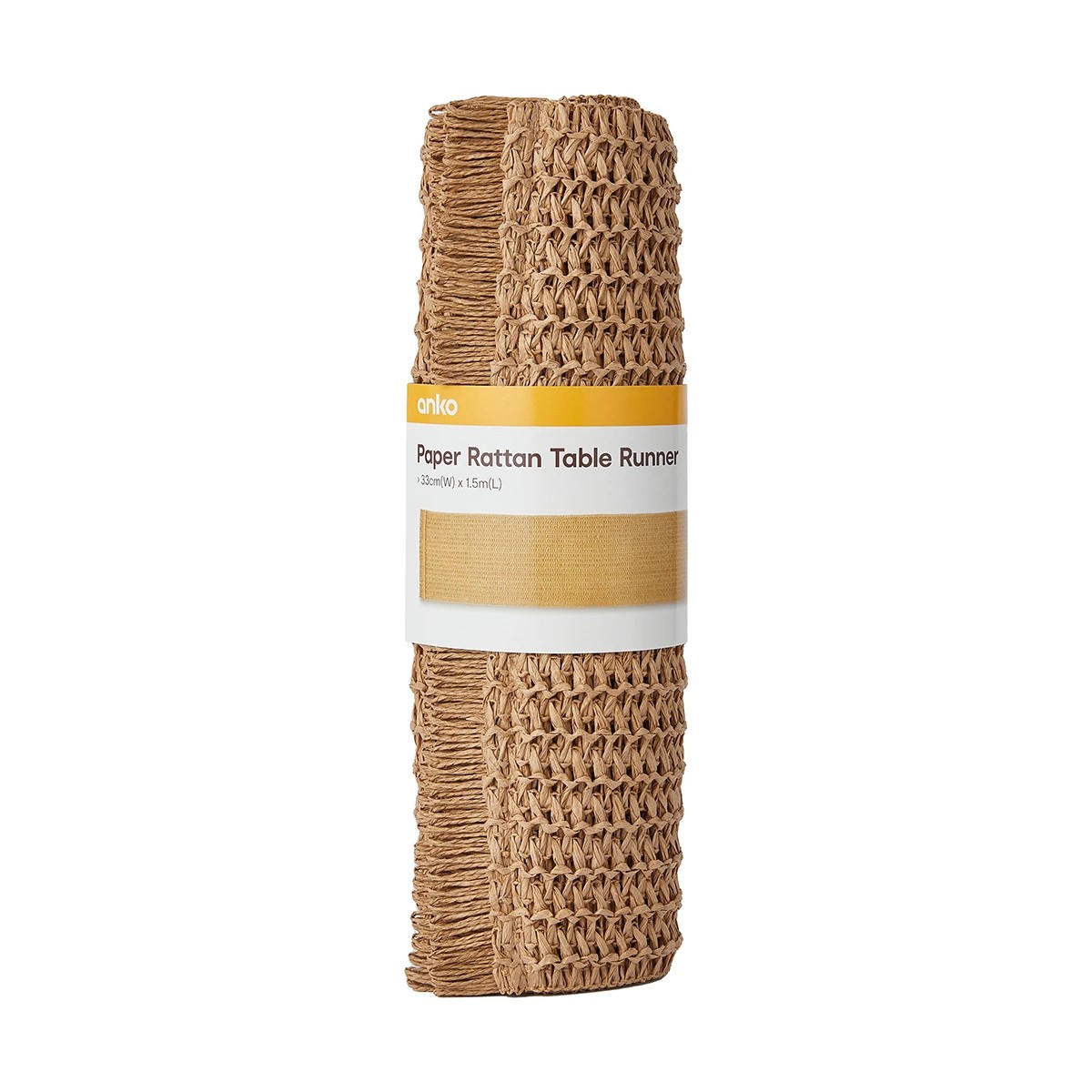 3 Paper Rattan Look Table Runner, 3 of 5