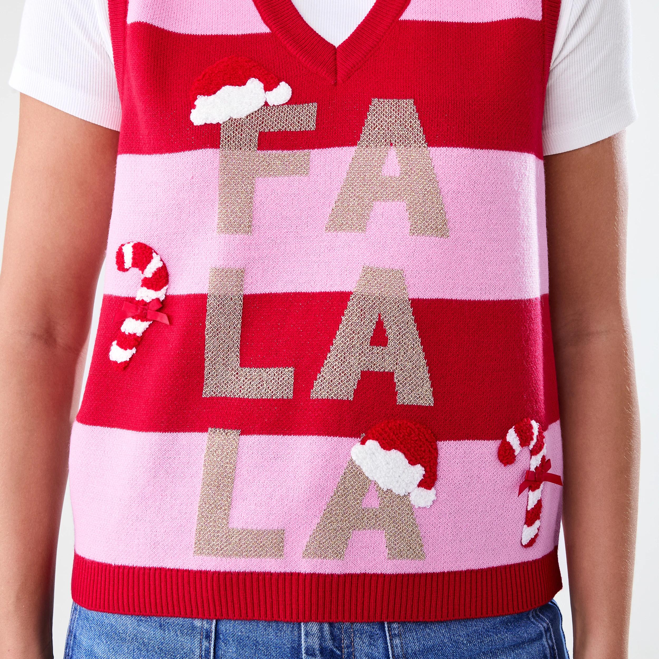 6 Christmas Vest FALALA STRAWBERRY, 6 of 6