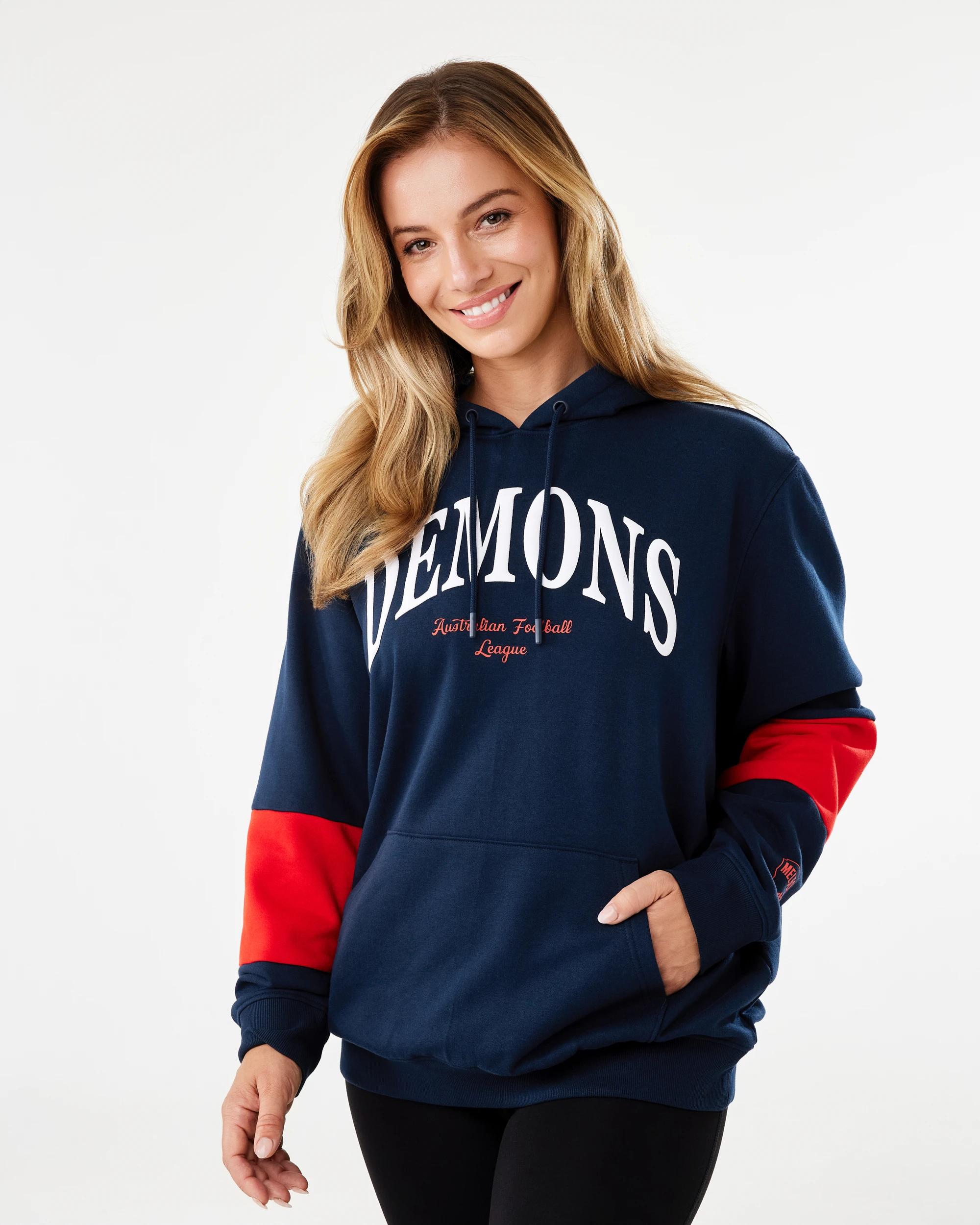 3 Official AFL Adult Hoodie Melbourne, 3 of 8