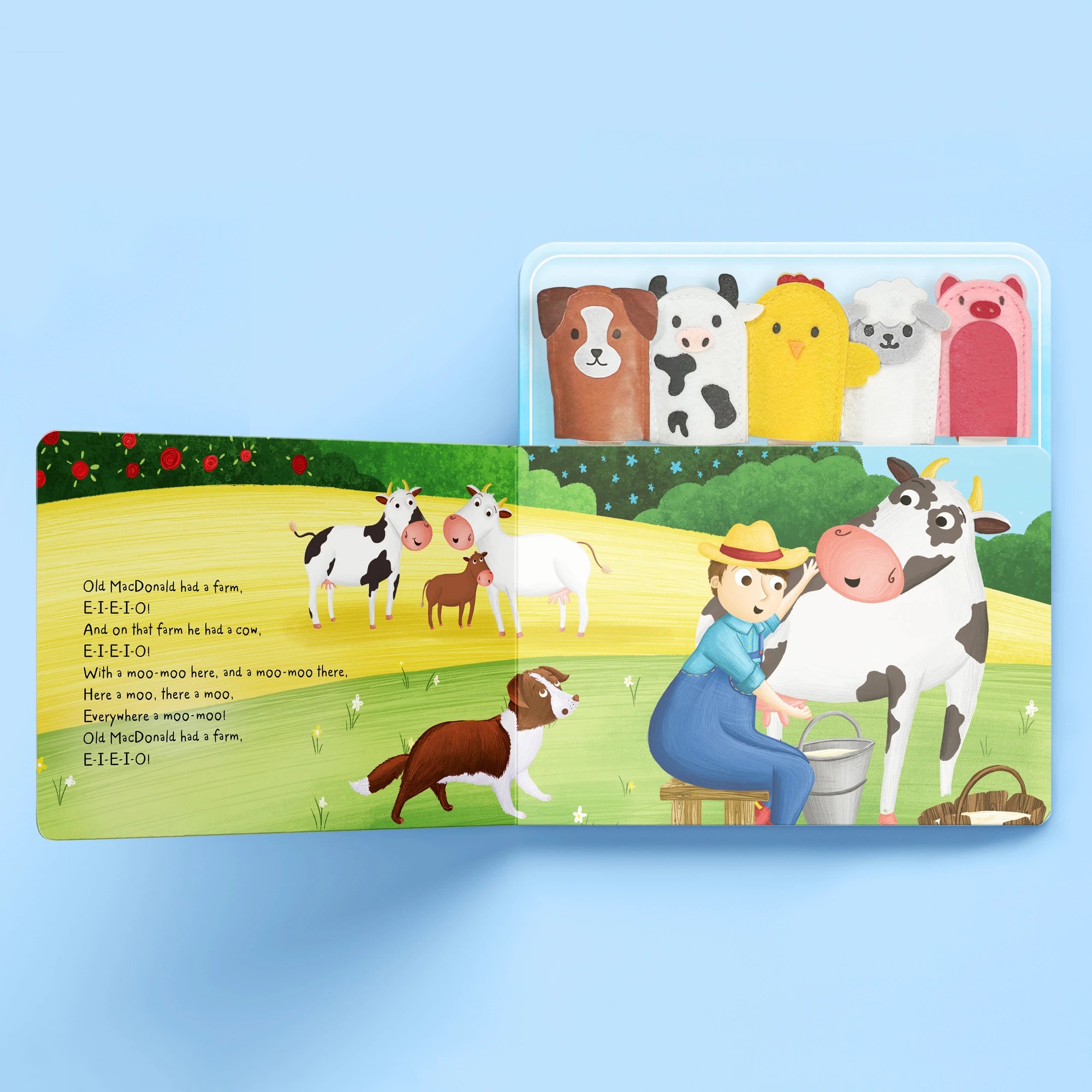 4 Old MacDonald Had a Farm Finger Puppet Book​, 4 of 5