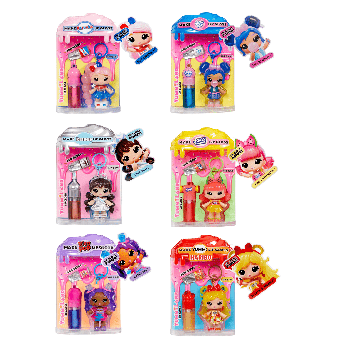 1 Yummiland Lip Gloss Dolls: Licensed Sweets - Assorted, 1 of 6