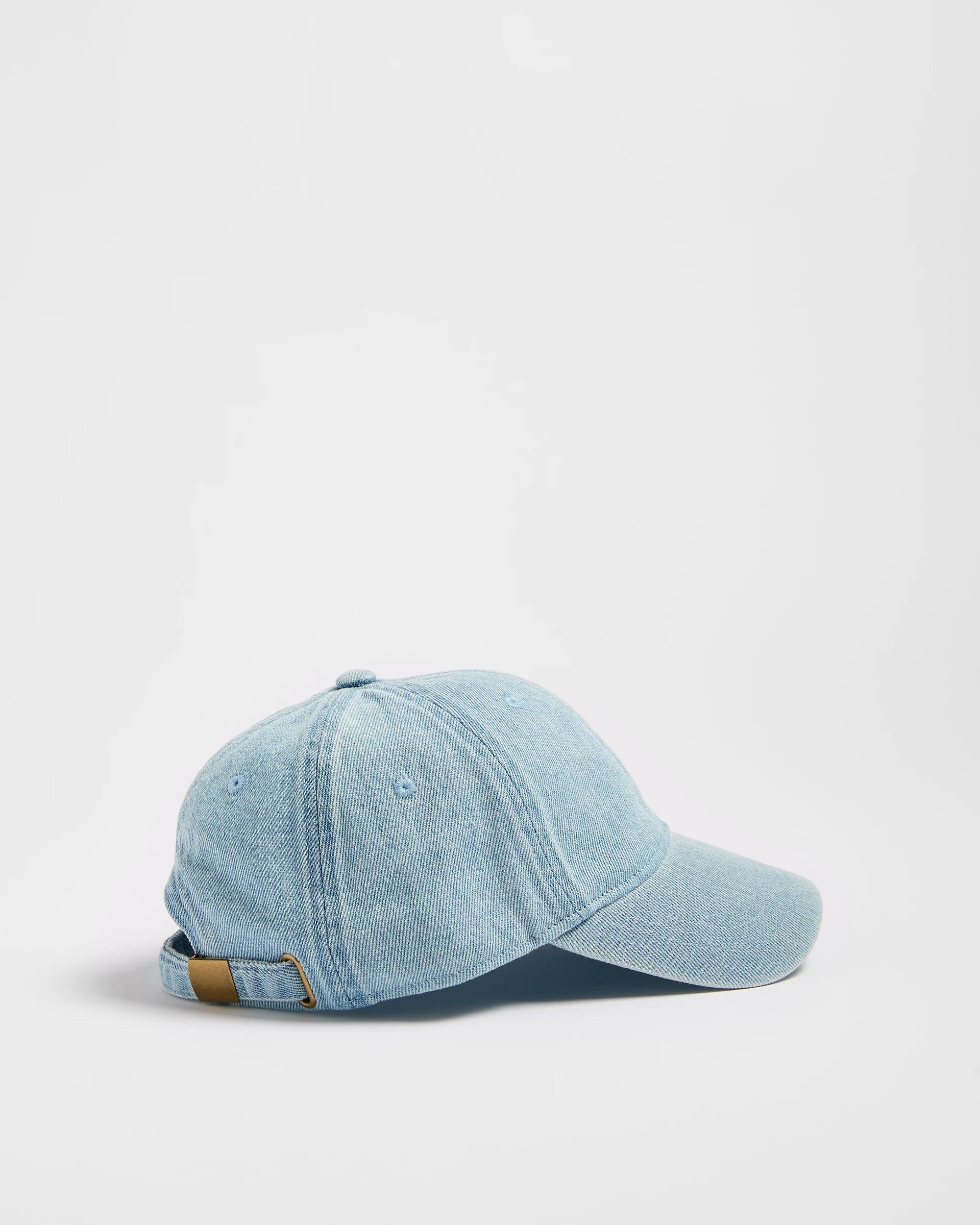 3 Target Womens Denim Cap LIGHT BLUE, 3 of 3