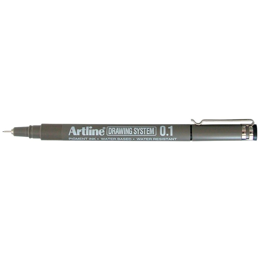 1 Artline 231 Drawing System Pen 0.1mm Black, 1 of 2