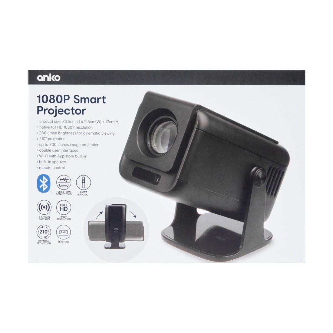 10 1080P Smart Projector, 10 of 10