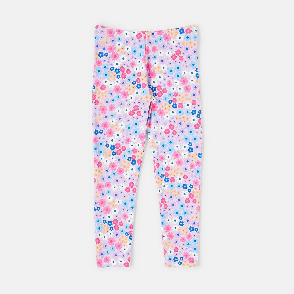 7 Printed Leggings Prpl Ditsy, 7 of 8