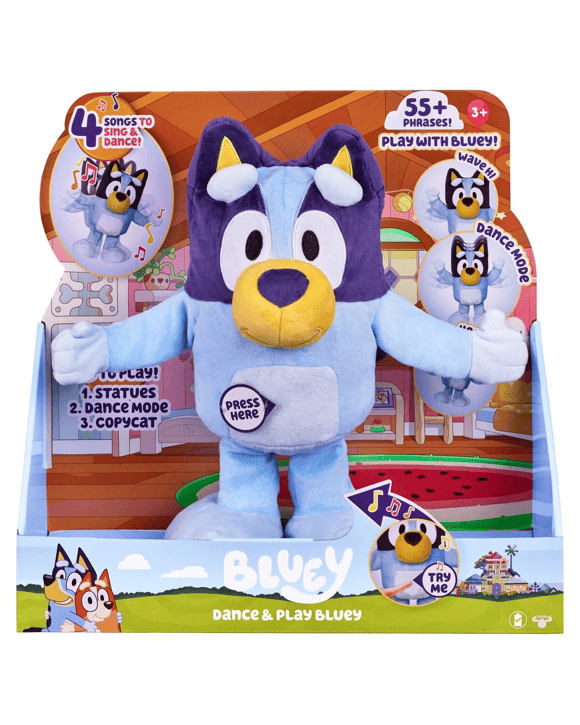 Dance & Play Bluey Plush Toy