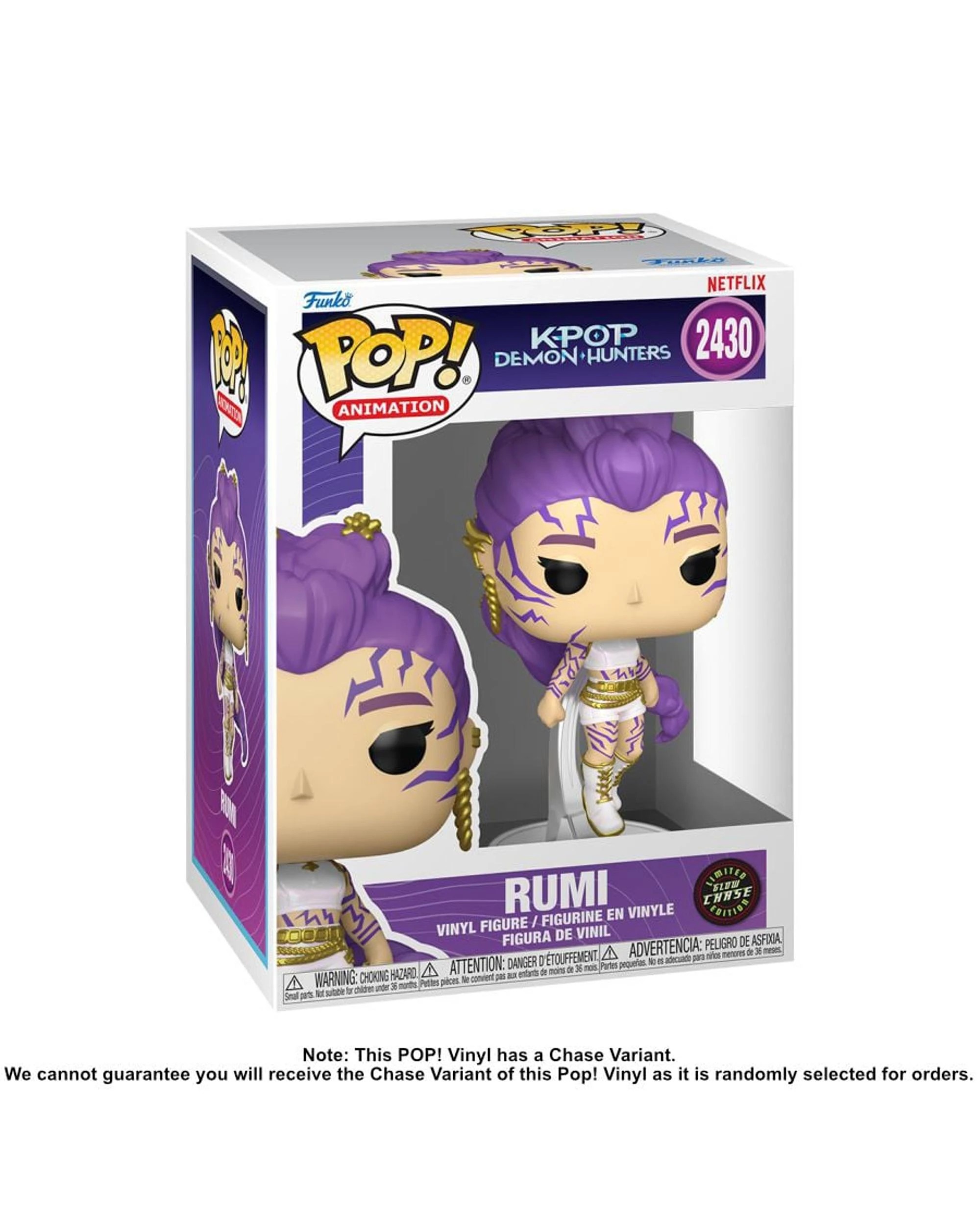 7 K-Pop Demon Hunters Rumi - What It Sounds Like -  Funko POP! Vinyl, 7 of 7