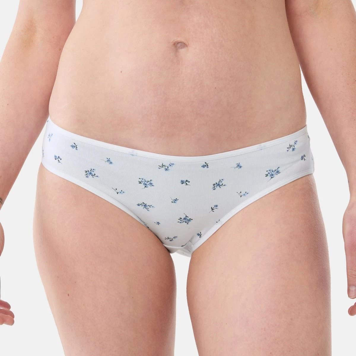 7 5 Pack Cotton Stretch Bikini Briefs NAVY SPOT, 7 of 10