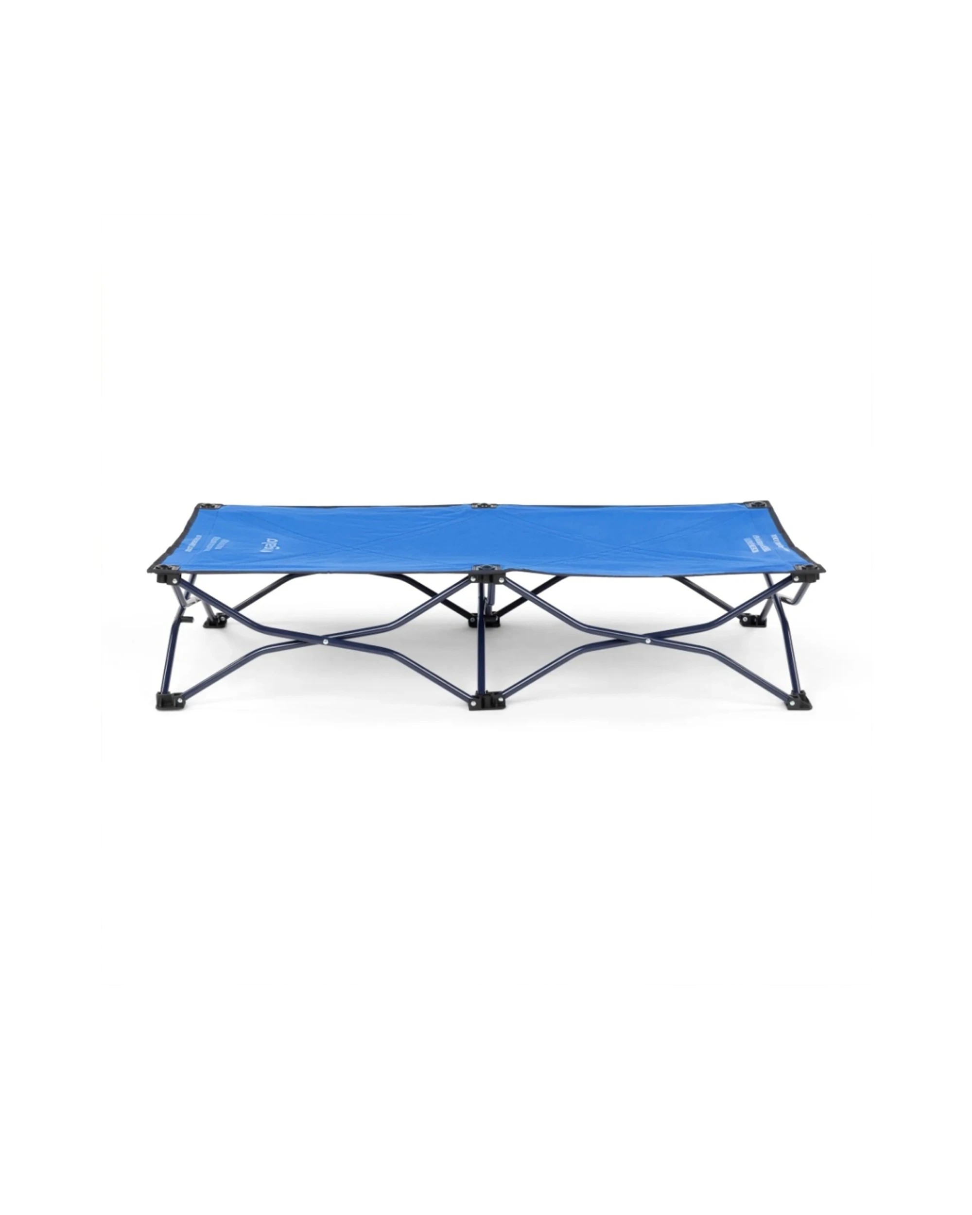 1 Regalo My Cot Portable Toddler Travel Bed Foldable Portable Design 78x24.5x9 Inch - Blue, 1 of 5