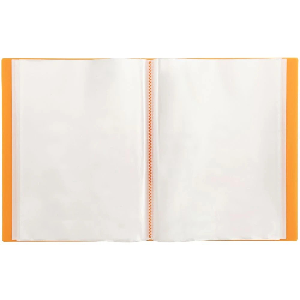 2 King Jim A4 Fixed Display Book 60 Pocket Orange, 2 of 3