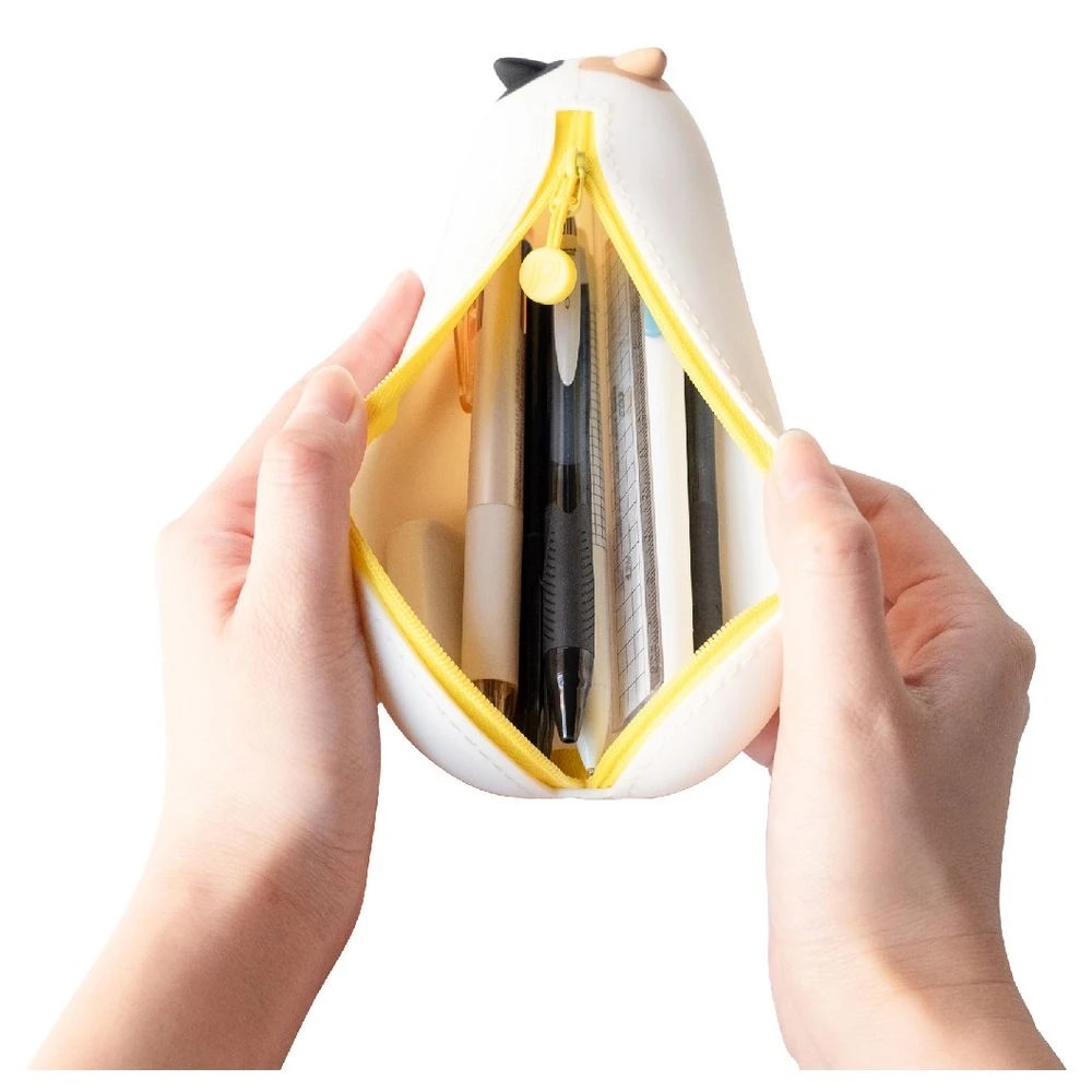 9 PuniLabo Lying Down Pencil Case Calico Cat, 9 of 10