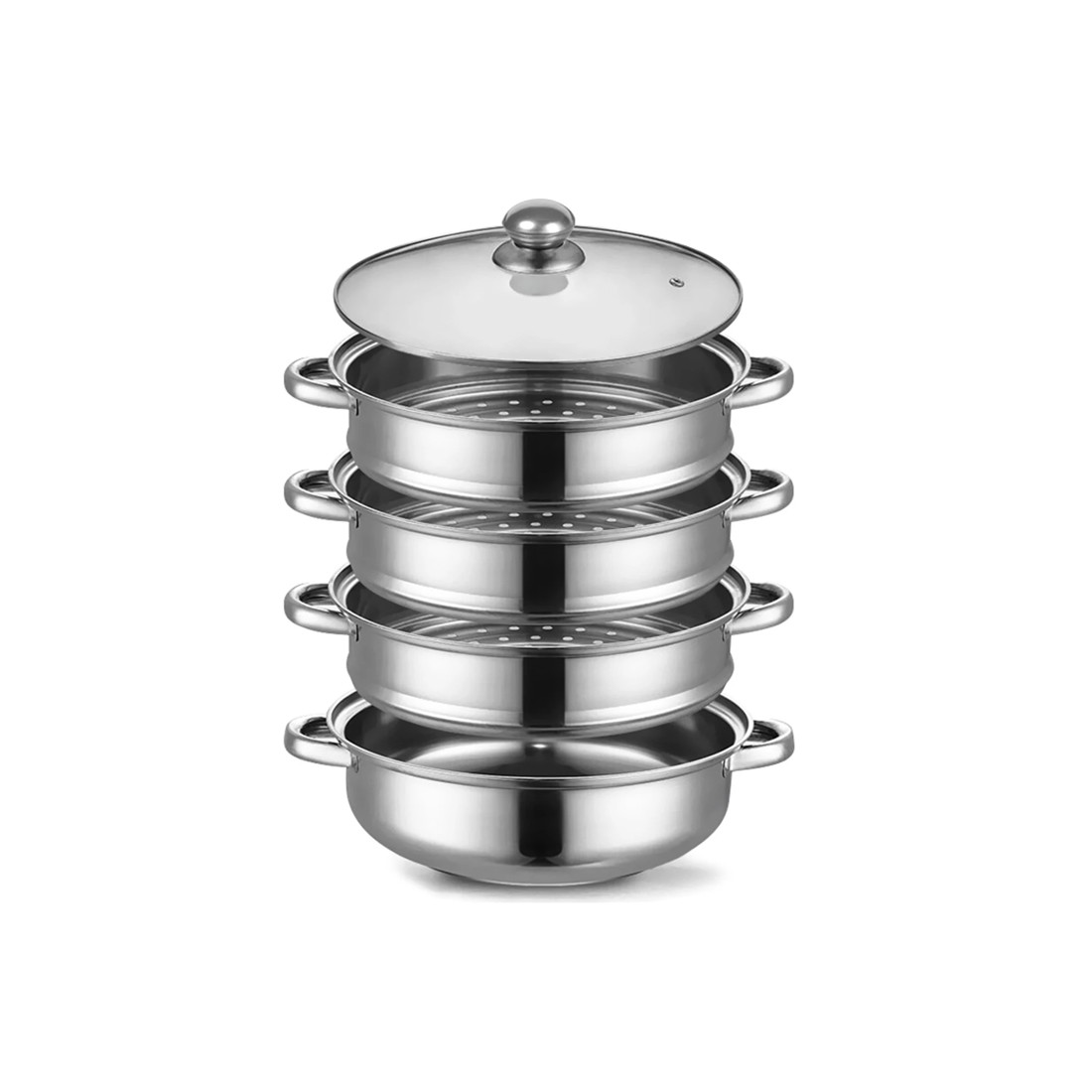7 Toque Stainless Steel Steamer 4 Tier, 7 of 7