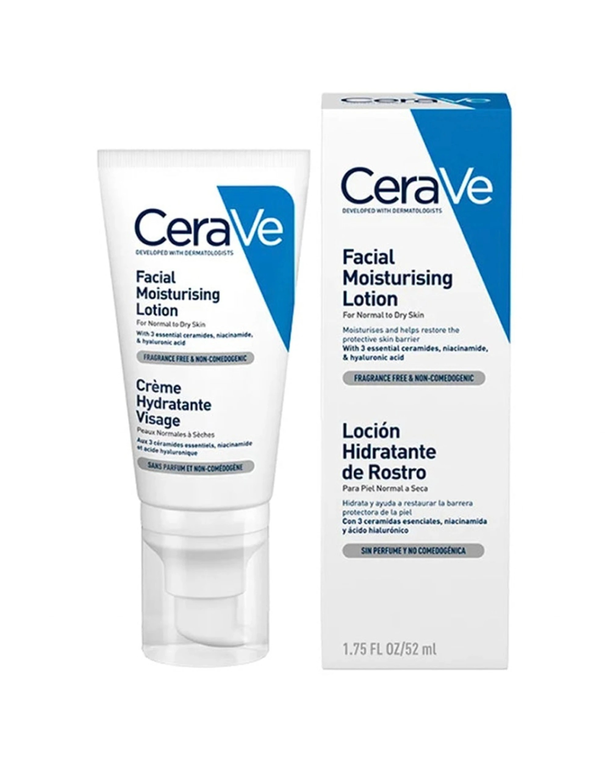 1 CeraVe Facial Moisturising Lotion PM 52ml, 1 of 1