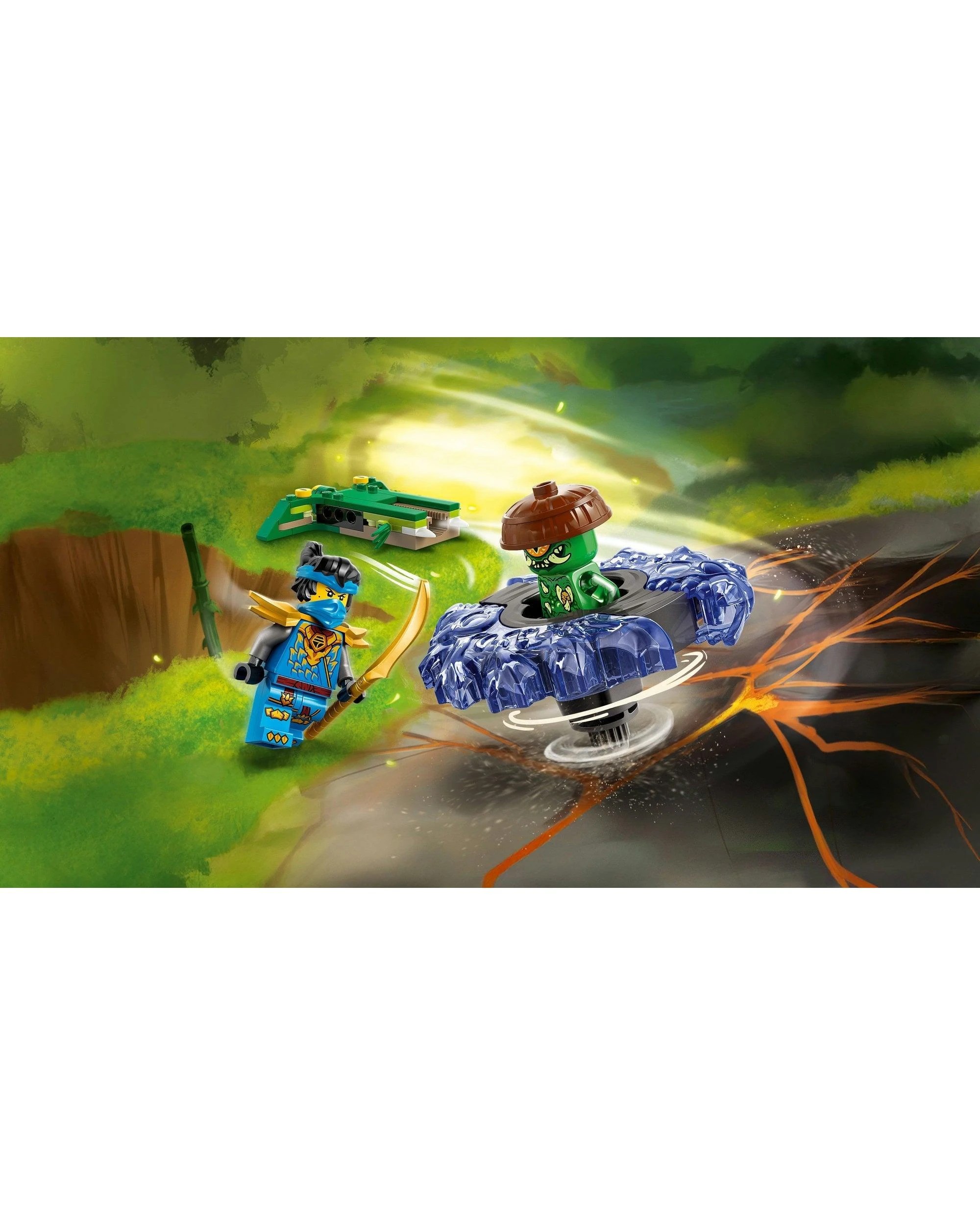 10 LEGO NINJAGO: Nya vs. Mutation Monster Spinner - 71849, 10 of 10