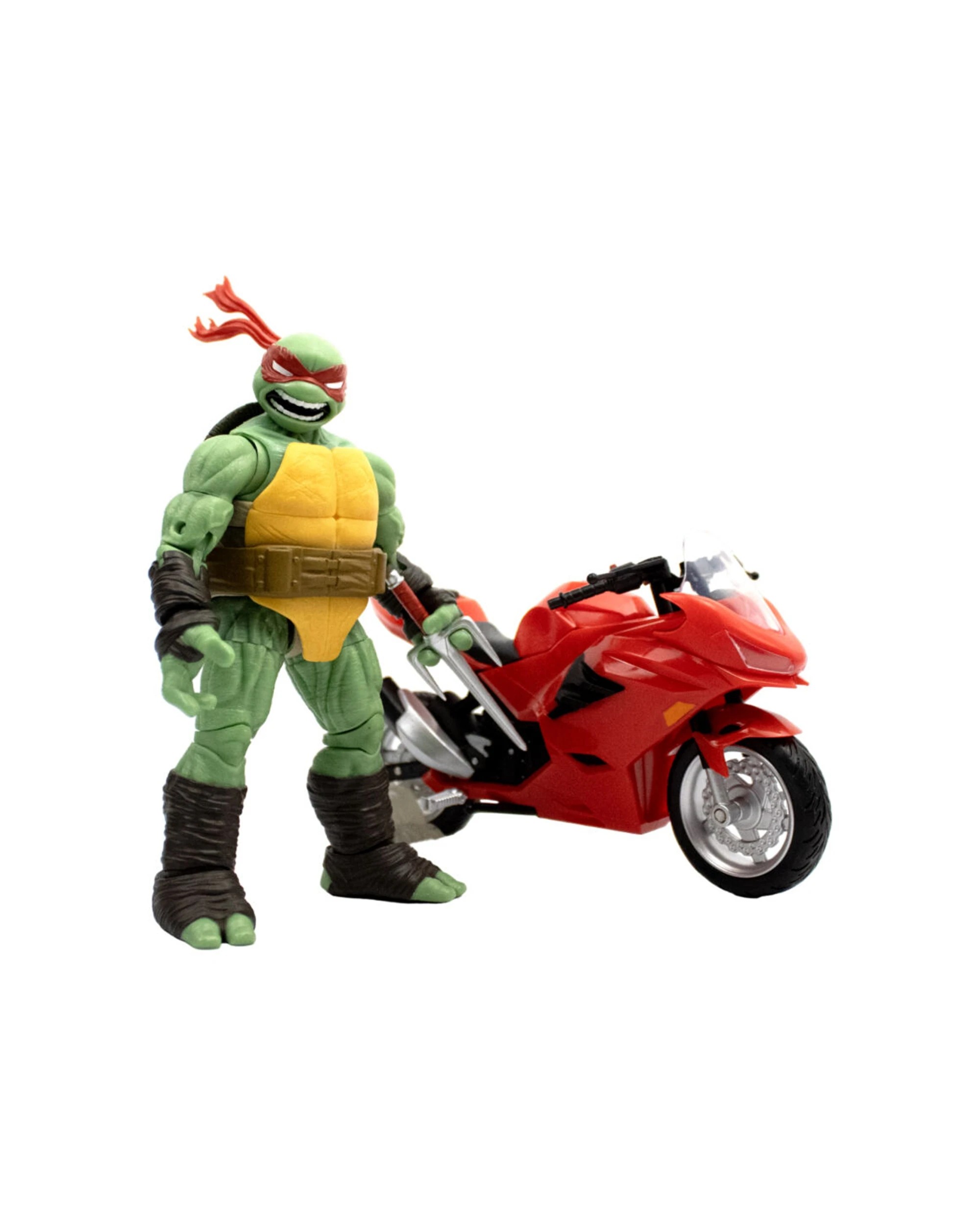 1 TEENAGE MUTANT NINJA TURTLES Raphael Action Figure Articulated Collectible
 - multi, 1 of 7