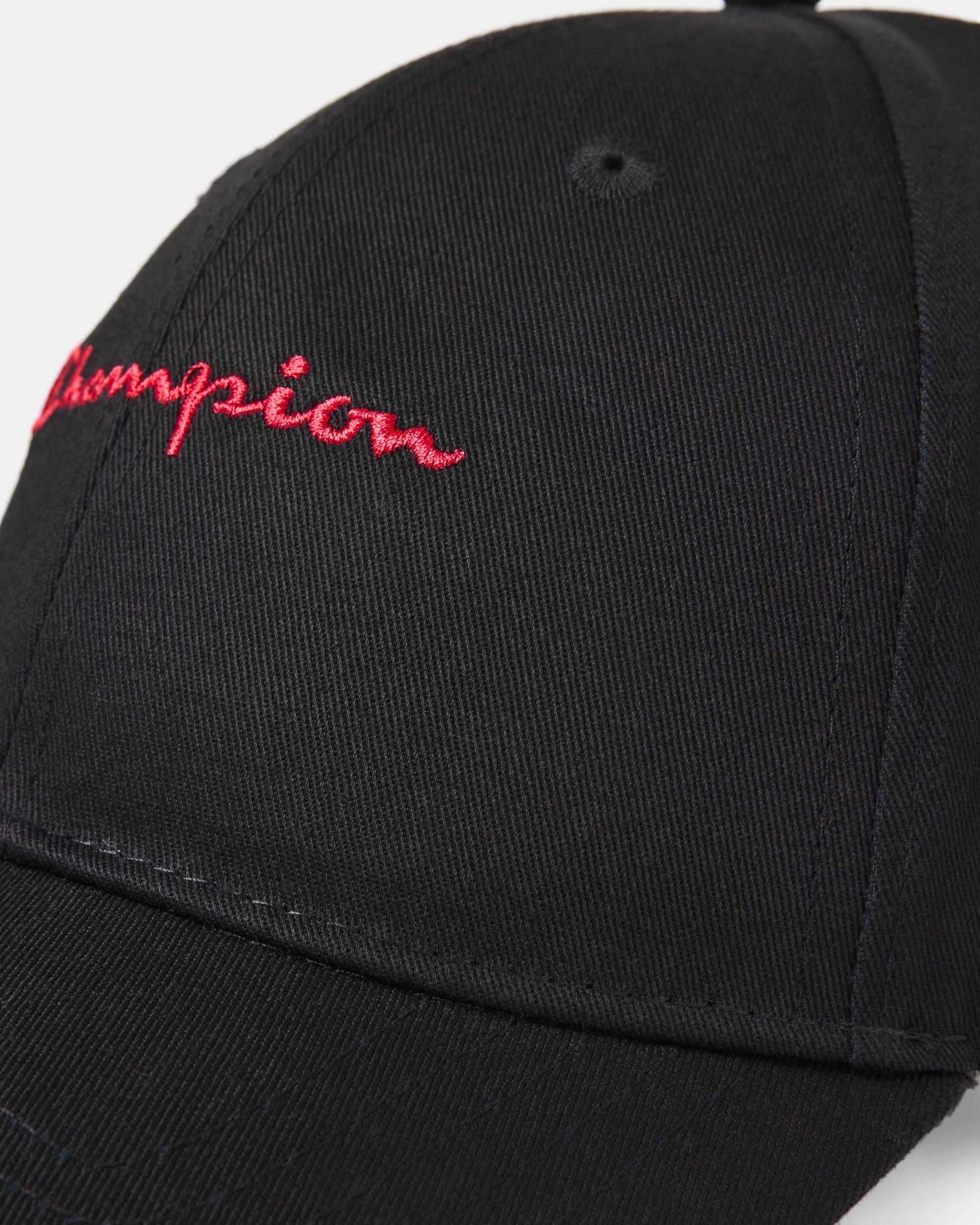 4 Champion Script License Cap Black, 4 of 4