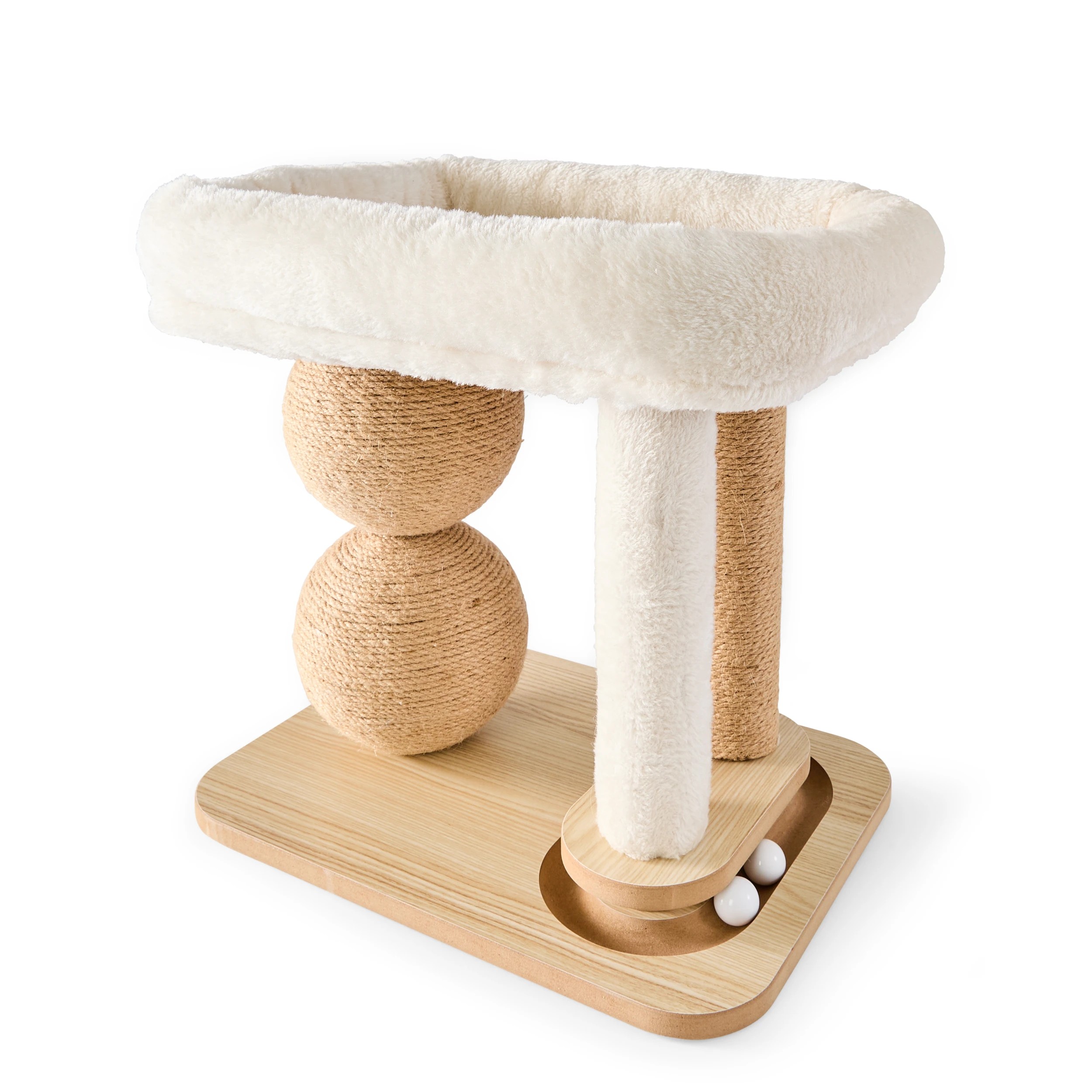 3 Cat Perch with Scratcher, 3 of 10
