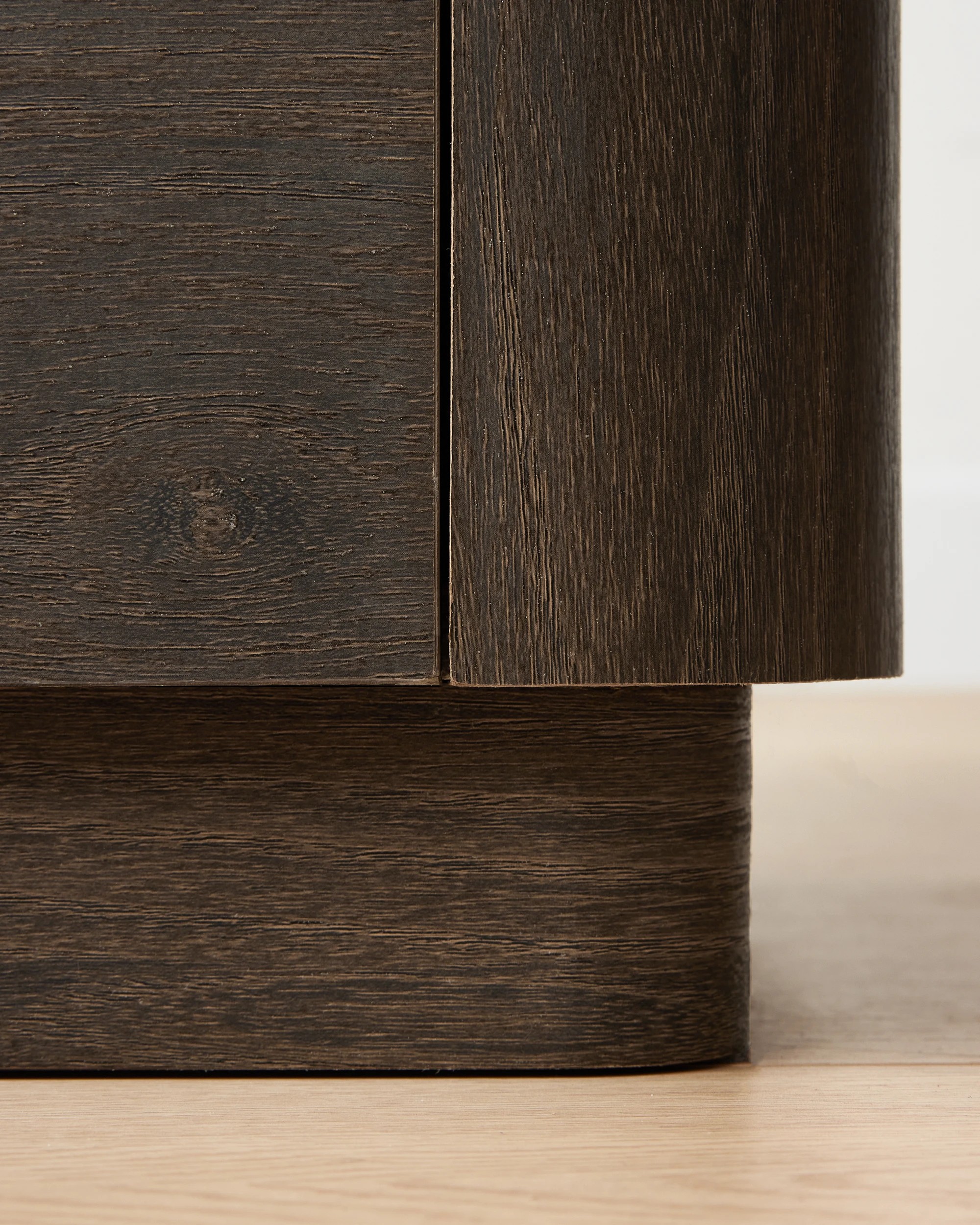 7 Miles 2 Drawer Bedside Table - Walnut, 7 of 7