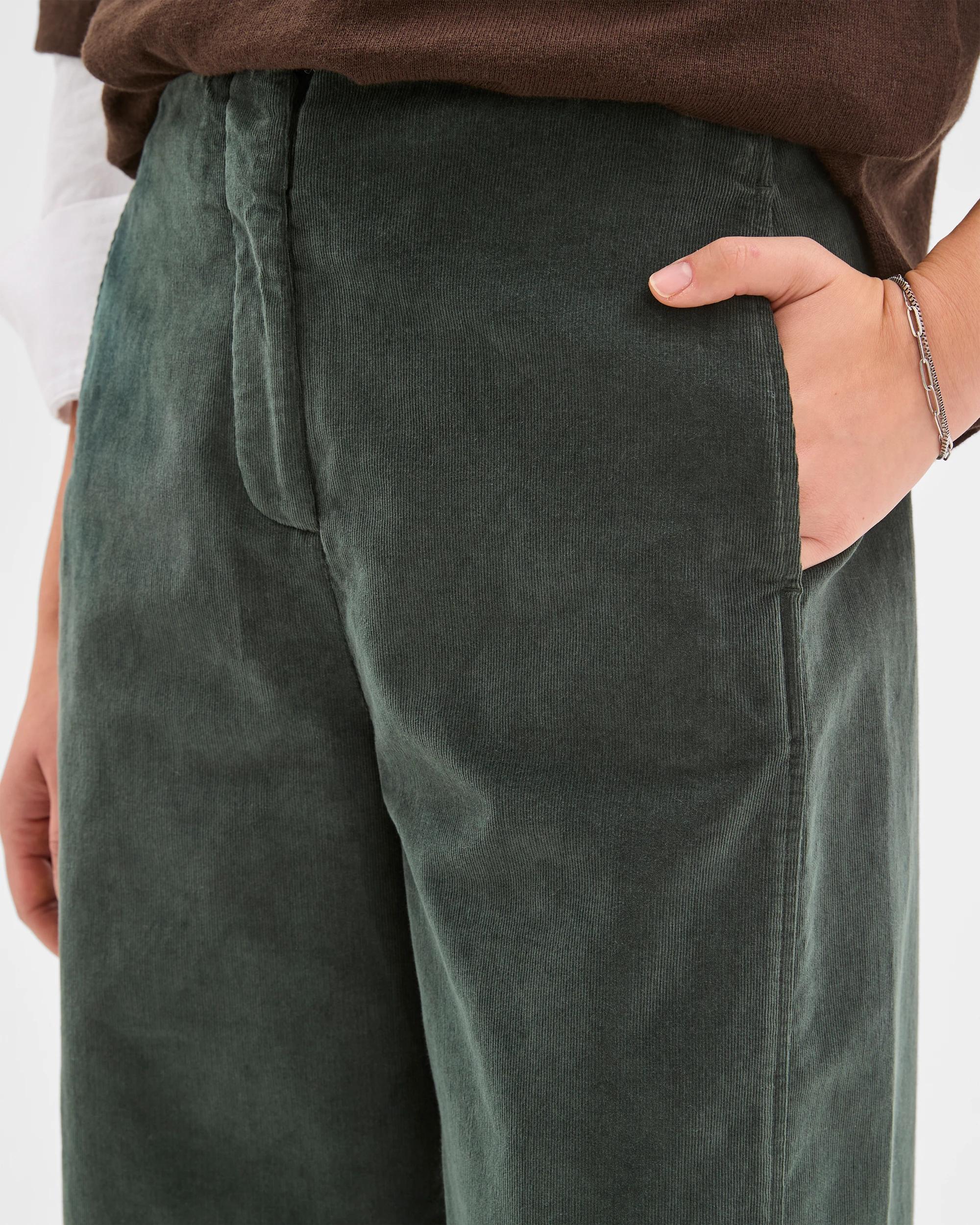 5 Target Woman Relaxed Wide Leg Cord Pants URBAN CHIC, 5 of 6