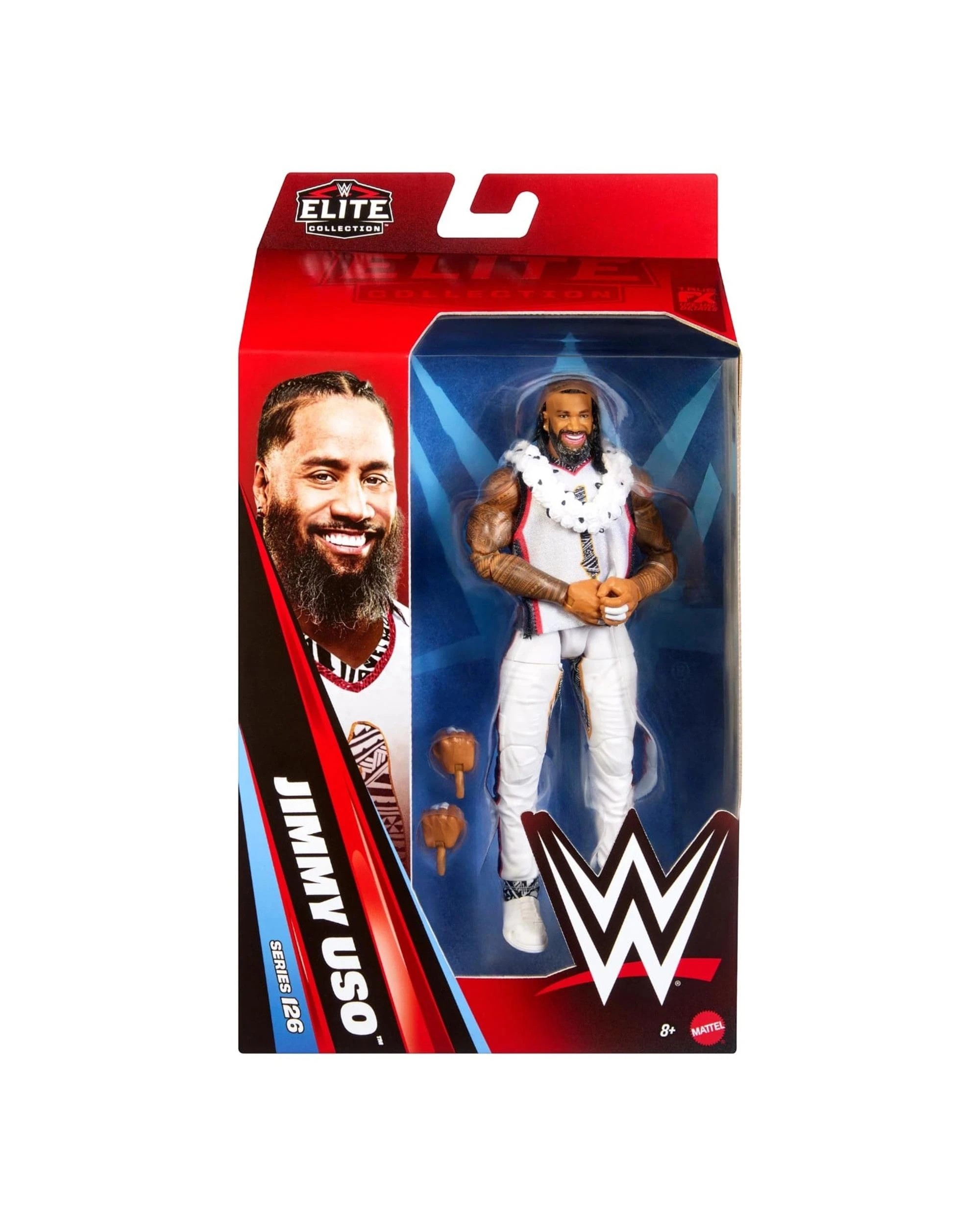 1 WWE Elite Collection Series 126 Jimmy Uso Action Figure, 1 of 7