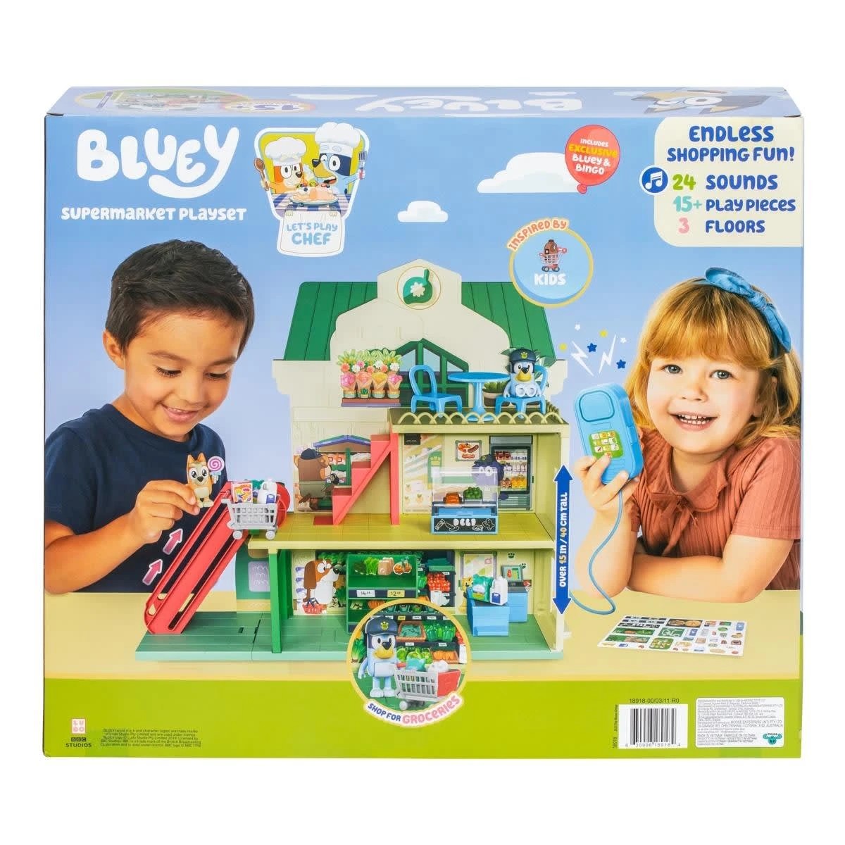10 Bluey Supermarket Playset, 10 of 10
