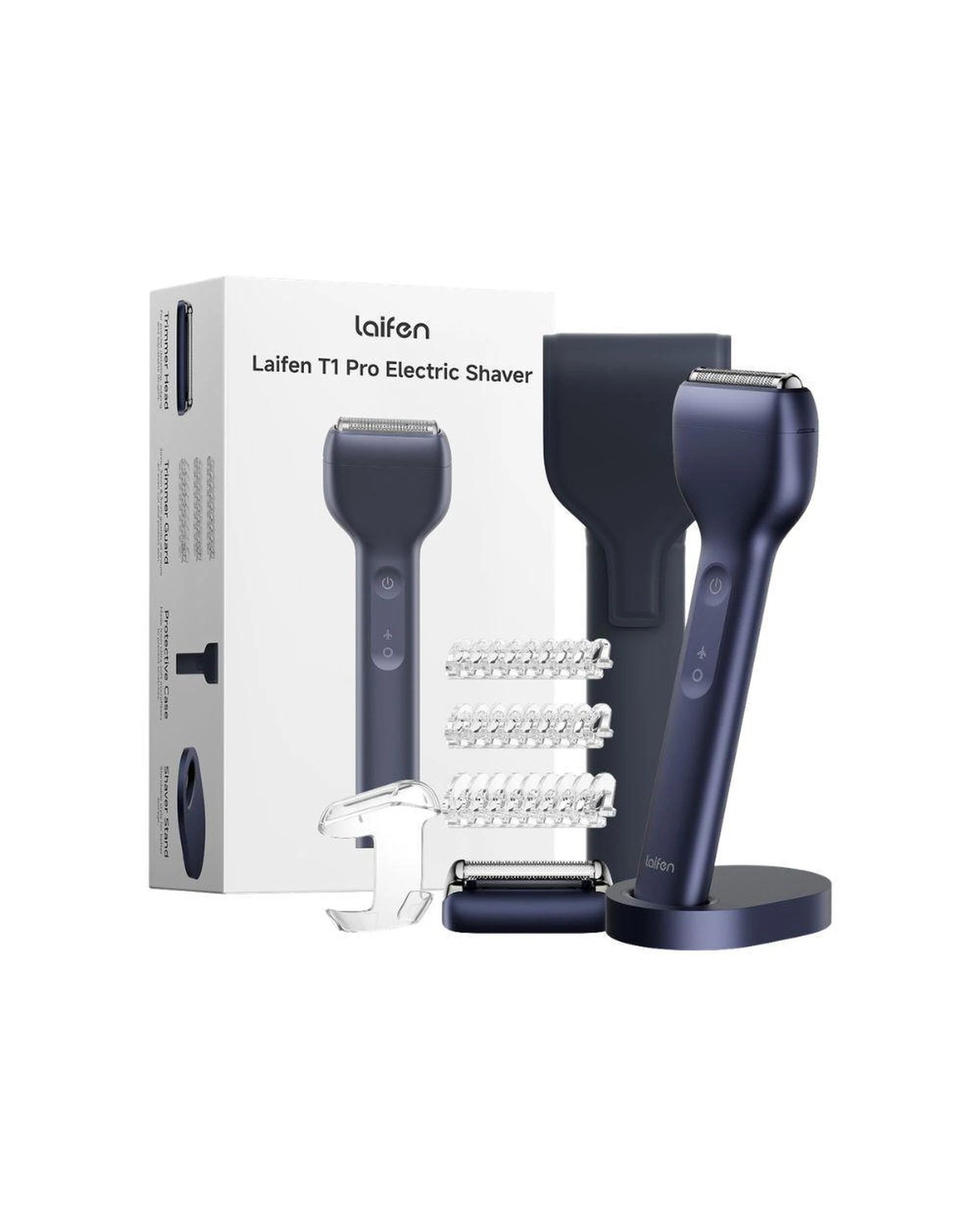 1 Laifen T1 Pro Electric Shaver Royal Blue USB C Rechargeable Waterproof, 1 of 9