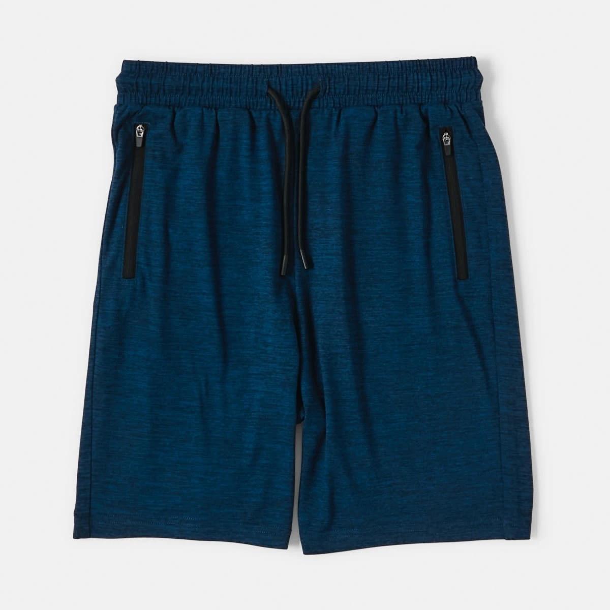 7 Active Kids Knit Shorts Text Blue, 7 of 8