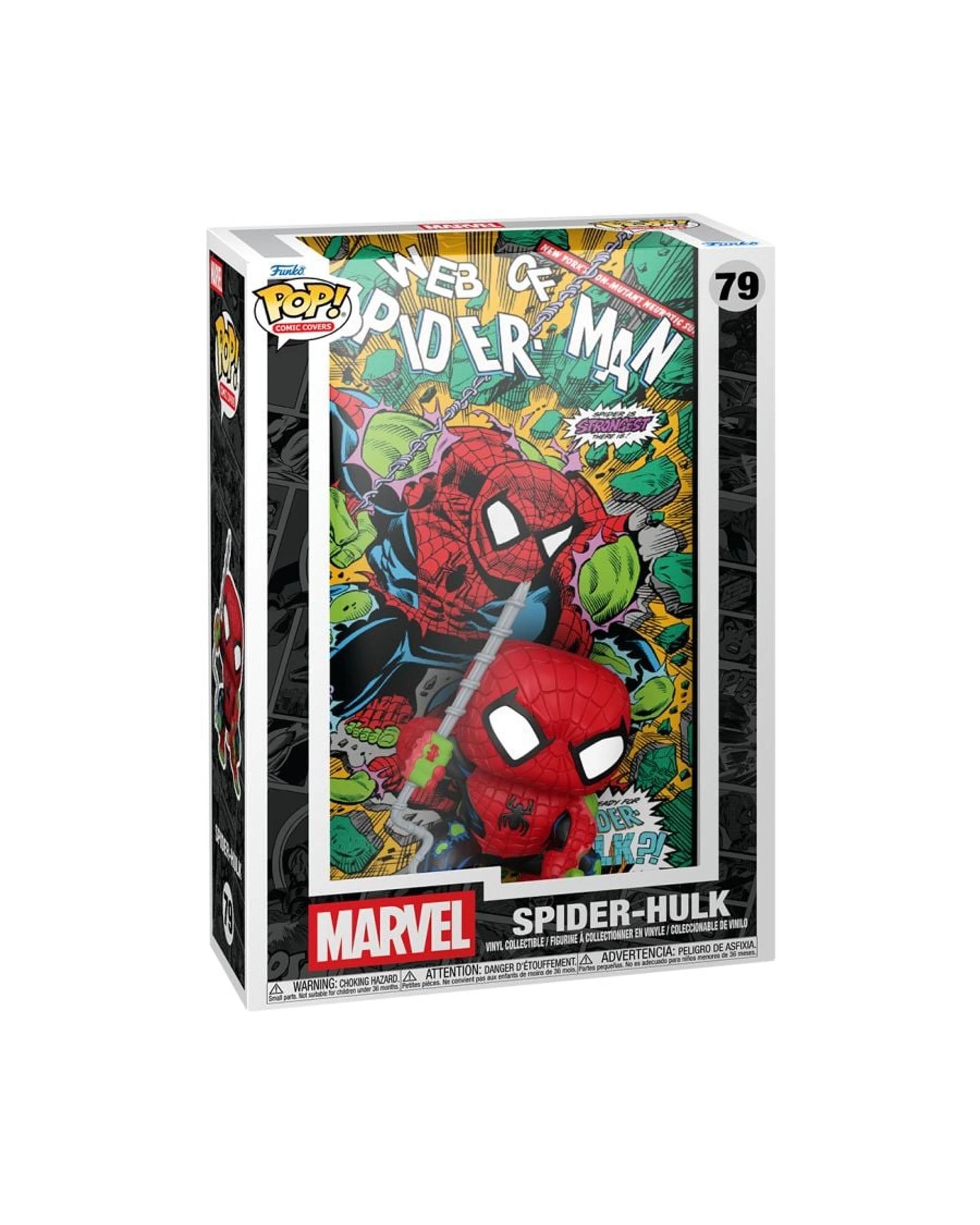 3 Marvel Comics Spider-Hulk #70 Comic Covers Funko POP! Vinyl, 3 of 3